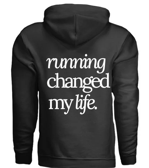 DRC 'RUNNING CHANGED MY LIFE' HOODIE