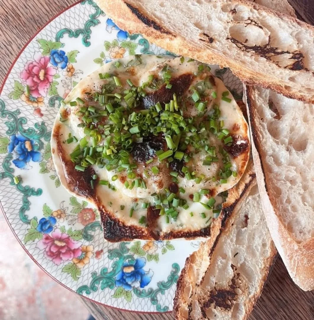 Our new fall dinner menu is waiting for you 🍂
Scallops of Normandy are prized for their delicate, sweet flavor. We make ours broiled in their shell in a decadent Mornay sauce and topped with breadcrumbs - you don't want to miss it.

Hit 'Reserve' in