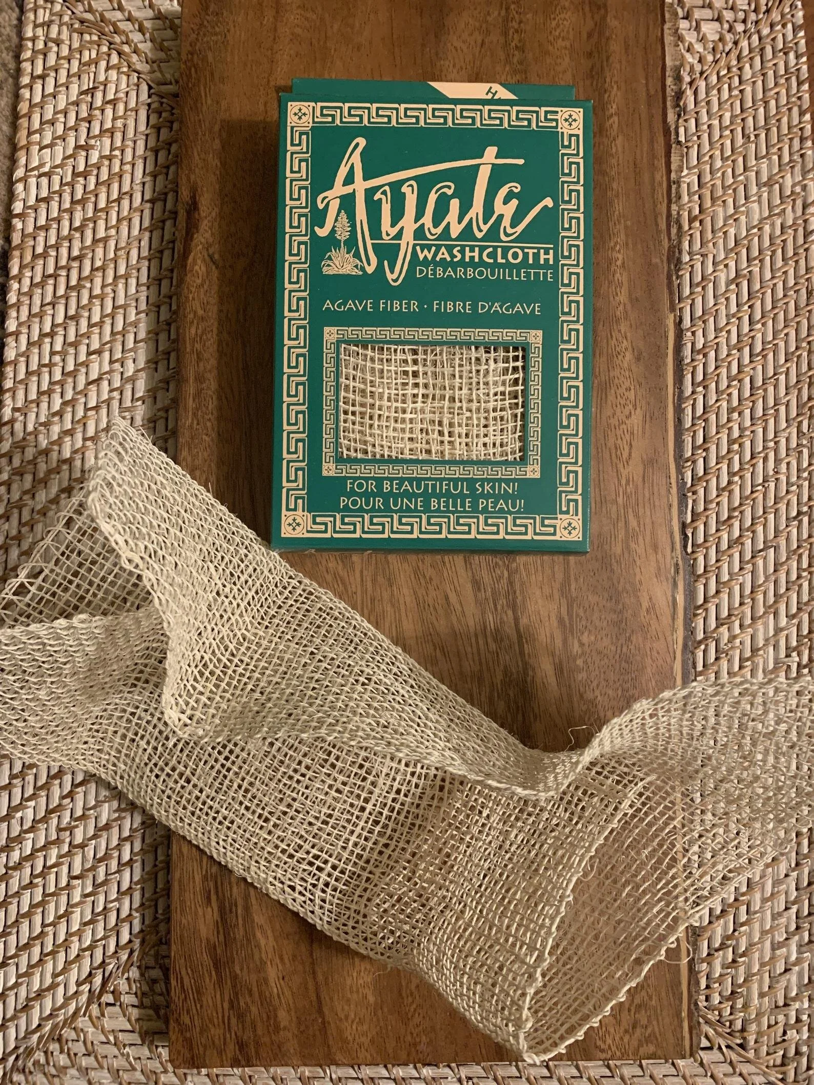 Ayate Agave Washcloth — Bhava Wellness