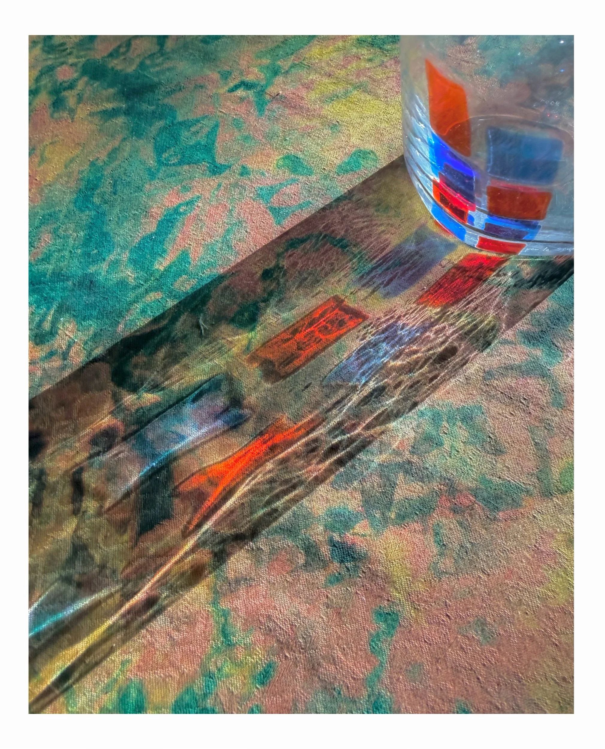 Sunlight Thru Colored Glass. (2025)