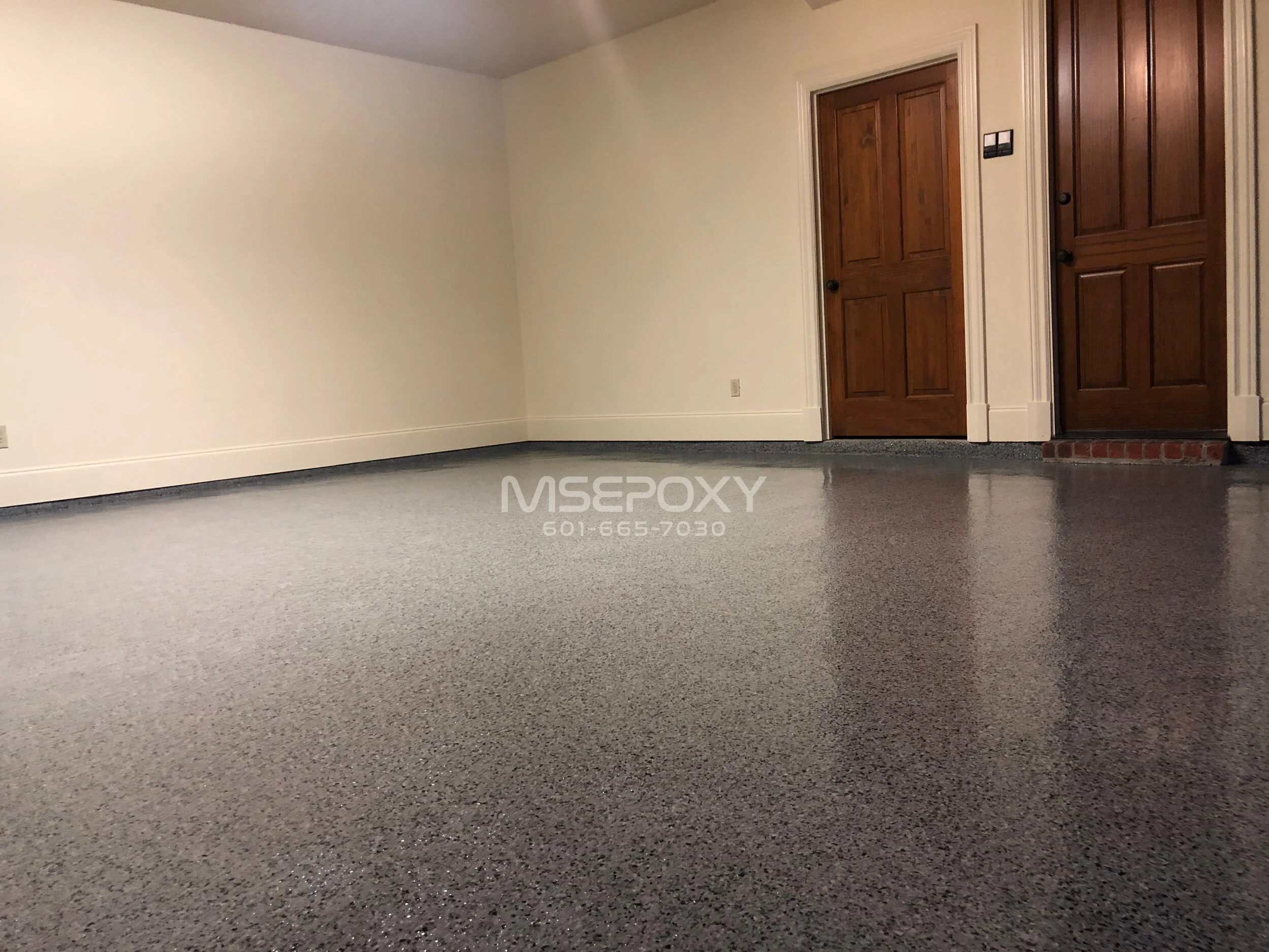 Dream Garage Flooring in Reunion Neighborhood, Madison Mississippi