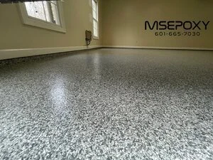 Epoxy Flooring in the Windrush Neighborhood, Ridgeland Mississippi