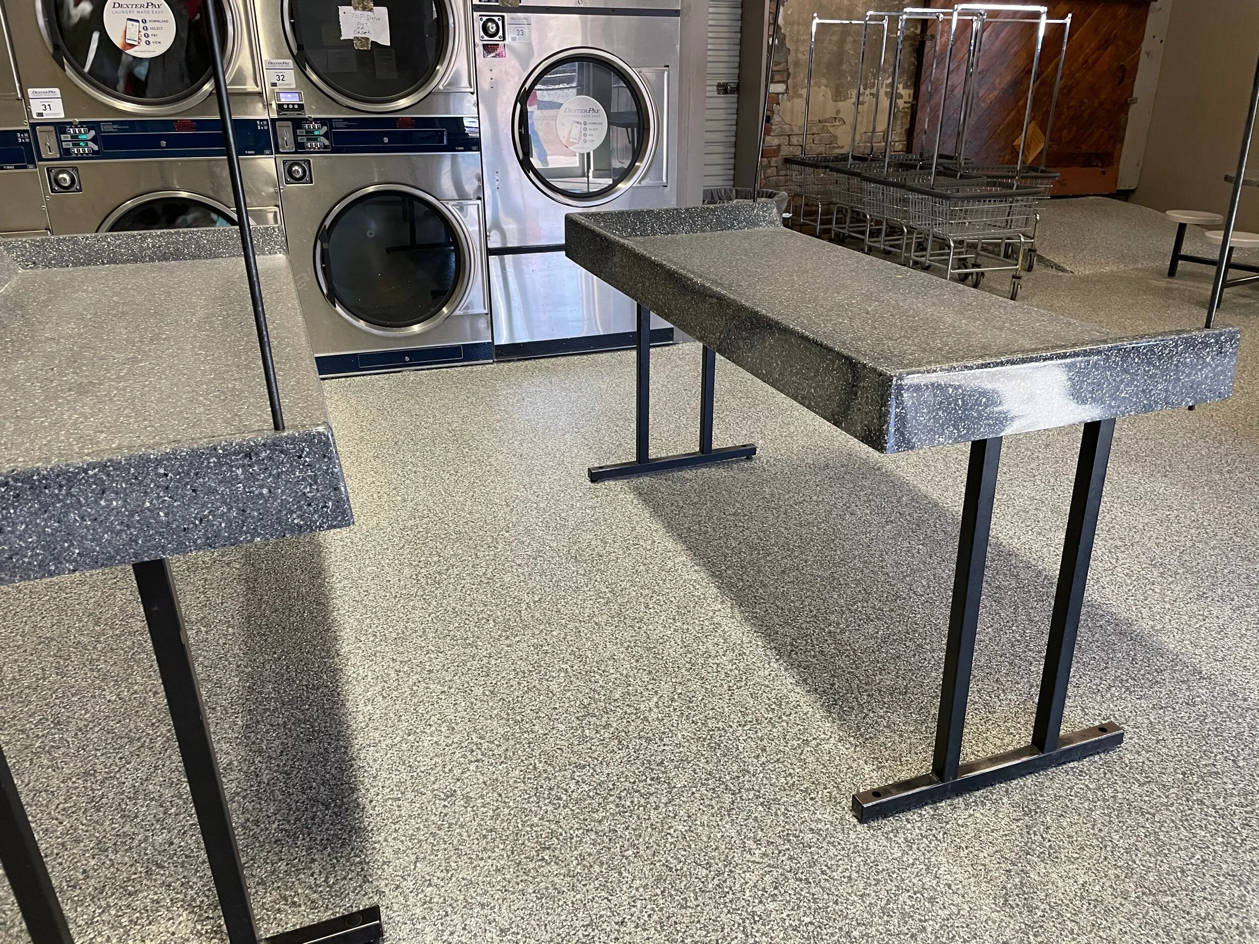 Laundromat Epoxy Flooring Canton Mississippi