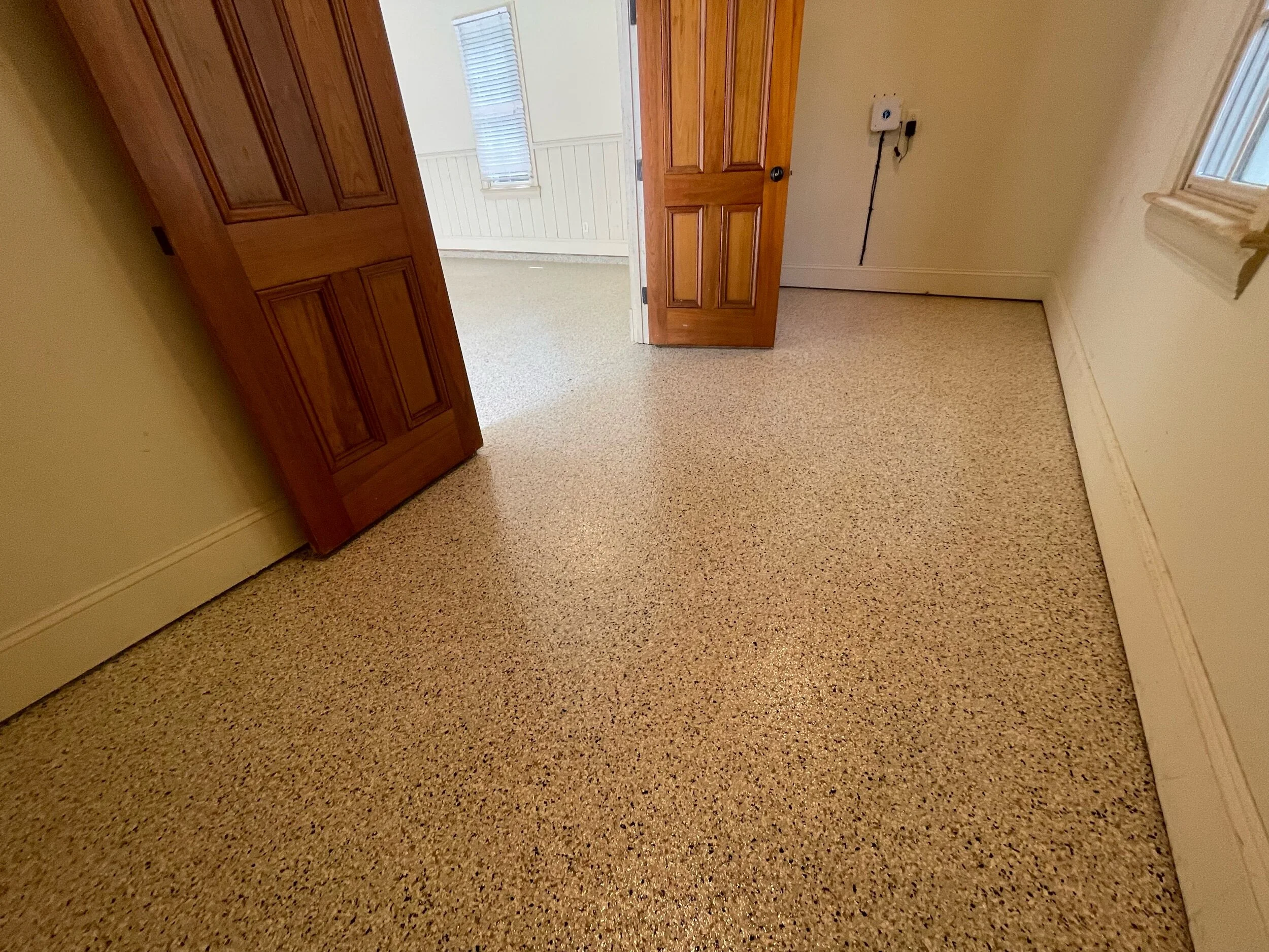 Garage Epoxy Flooring in Bridgewater Neighborhood Ridgeland MS