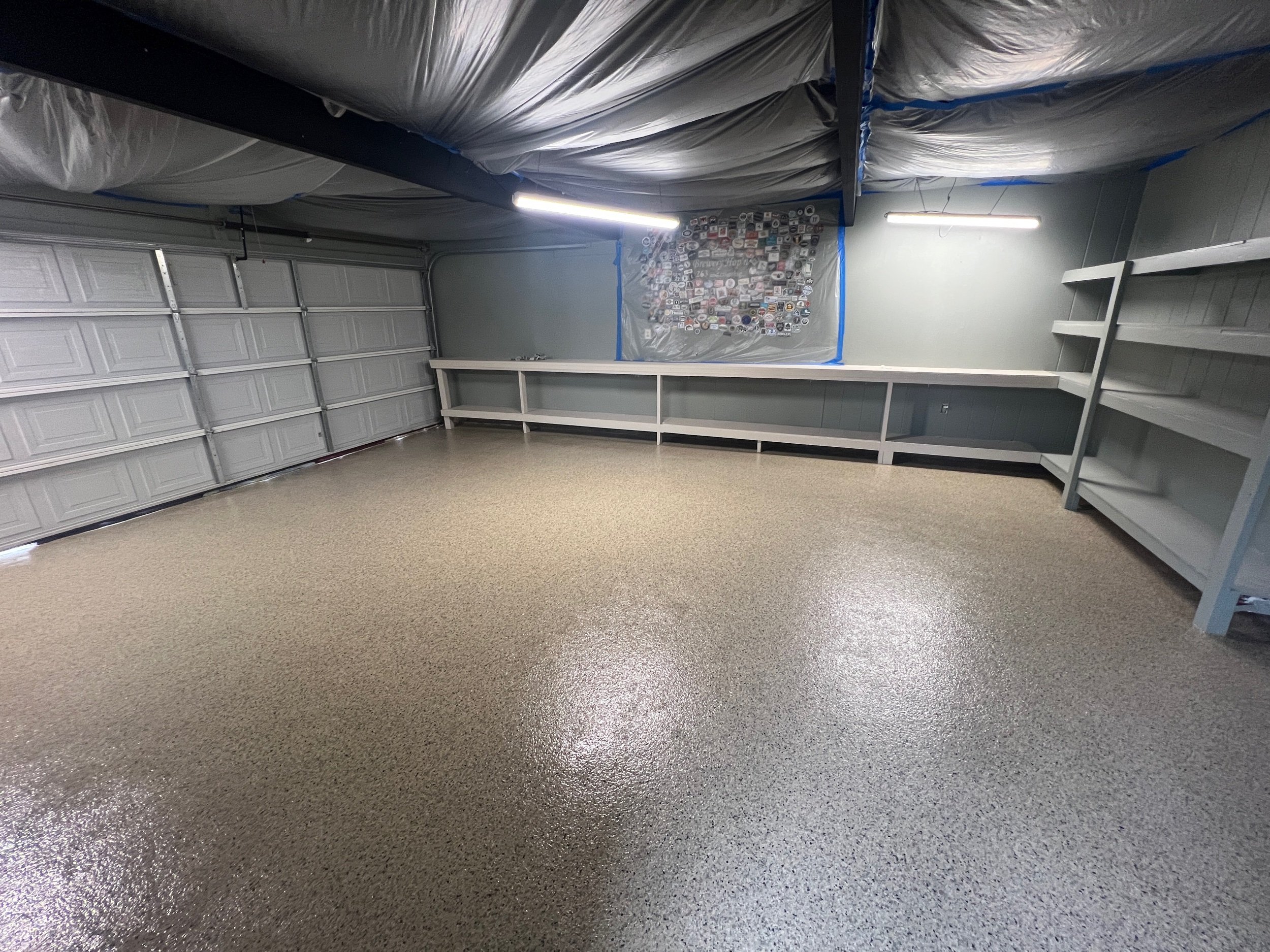 Garage Flake Flooring 