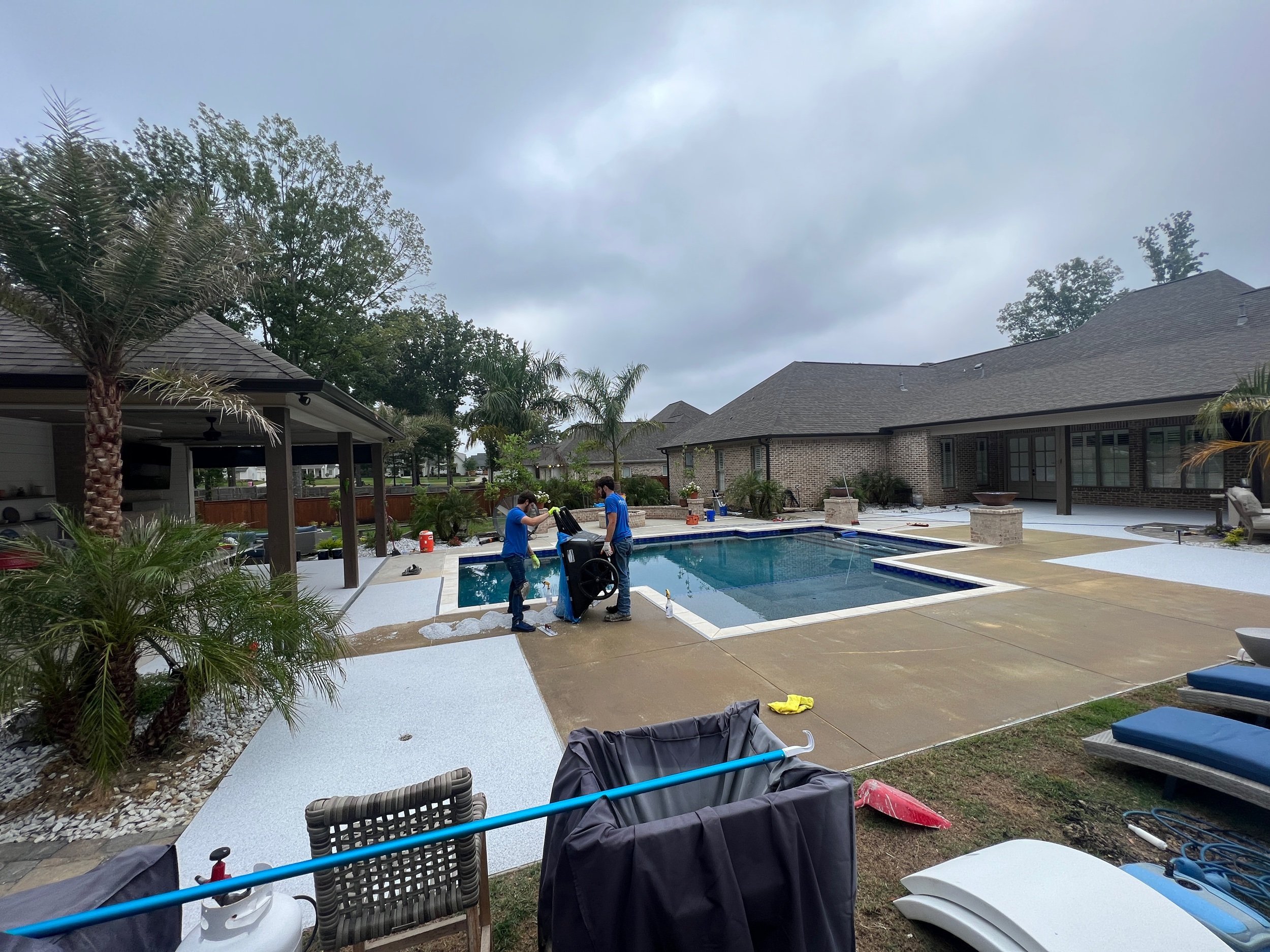 pool decking contractors near me
