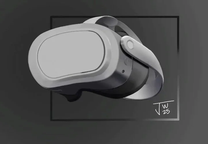 Procreates built in time-lapse is awesome. It makes all that work look so quick and easy!

#productdesign #productsketch #designsketch #id #idsketch #idsketching #sketch #sketching #industrialdesign#dailysketch #procreate #digitalsketching #vr