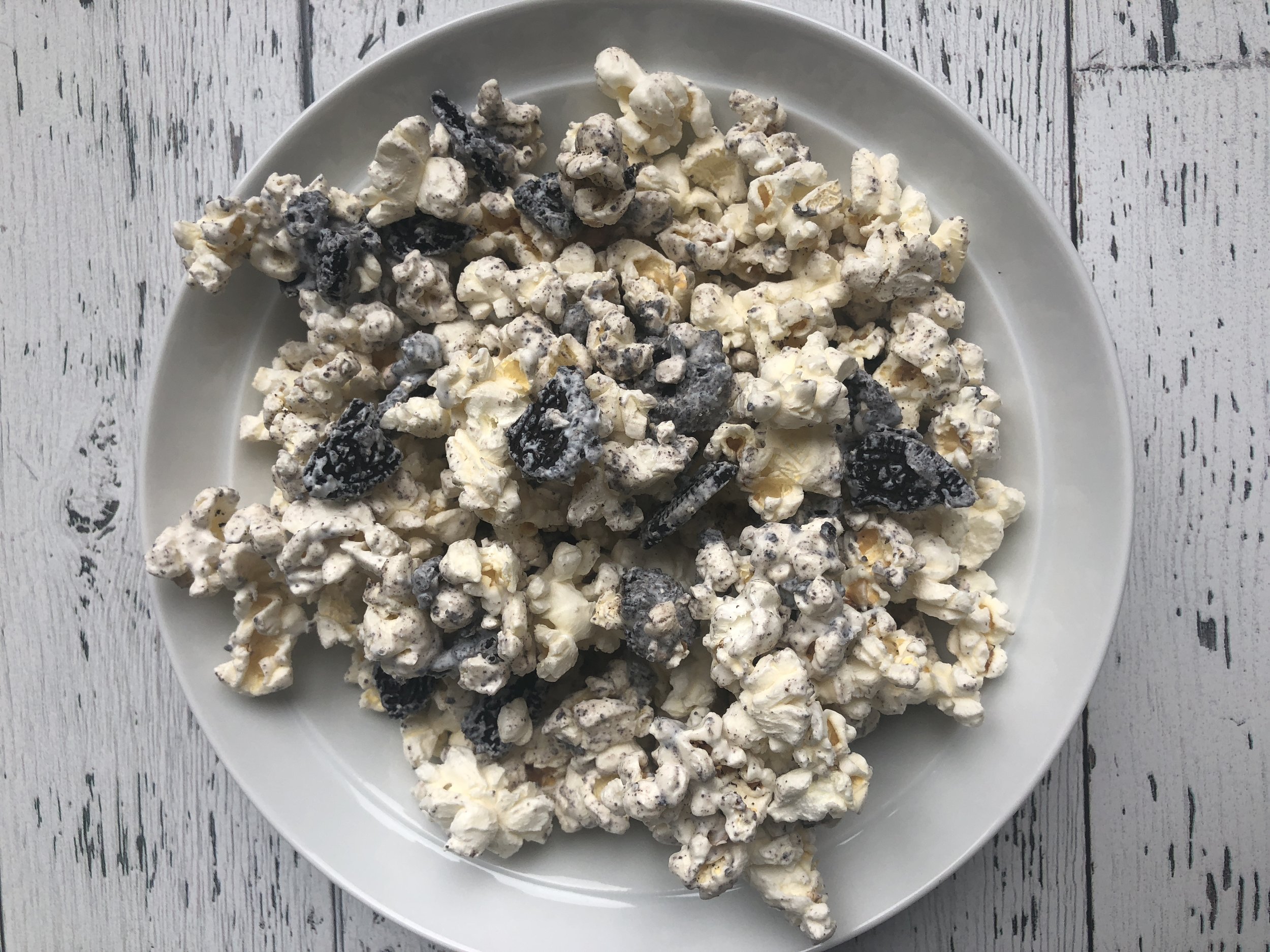 Oreo Popcorn — Stamps & Stretchy Pants