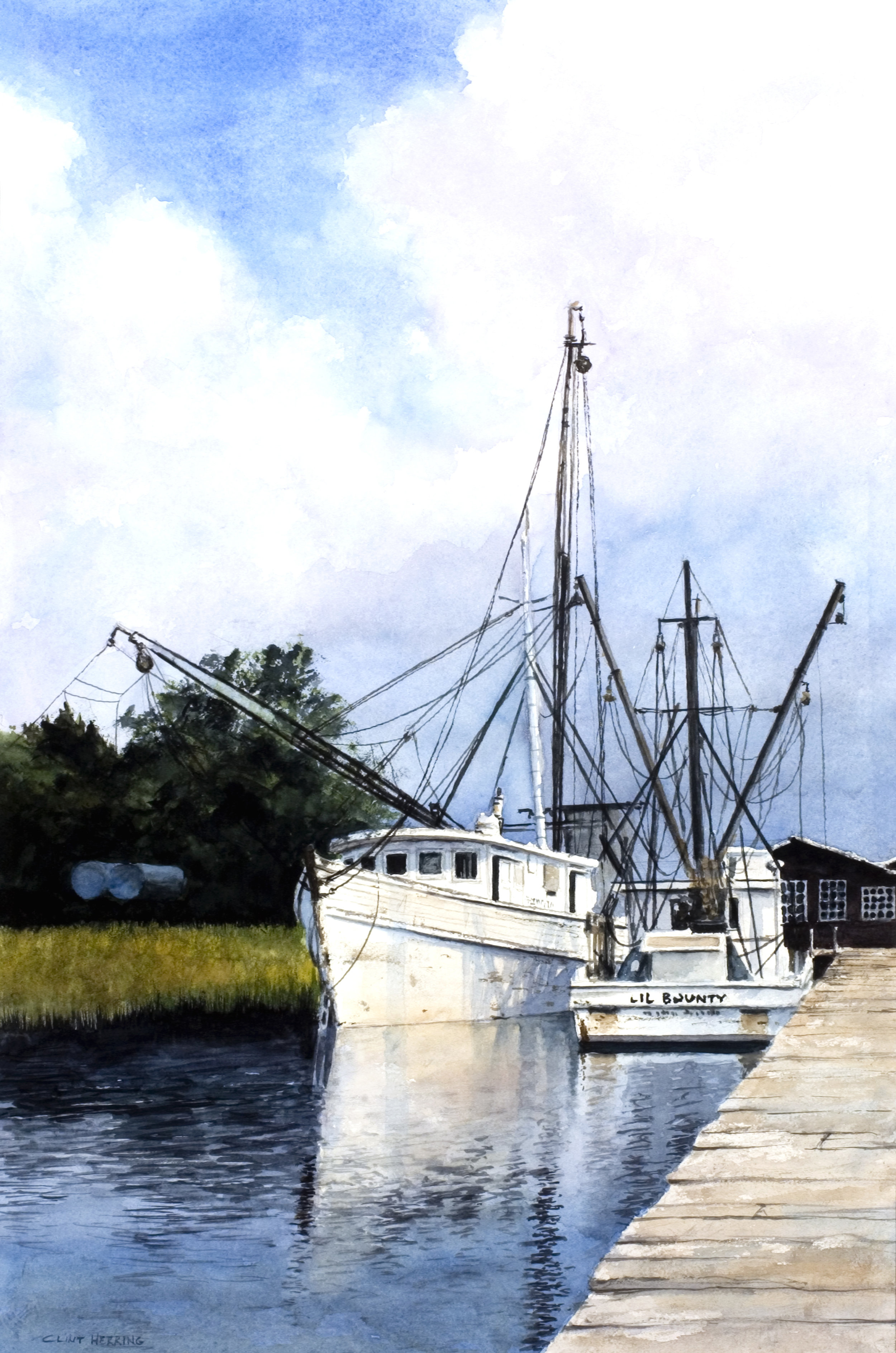 Shrimp Boats at Rockville   