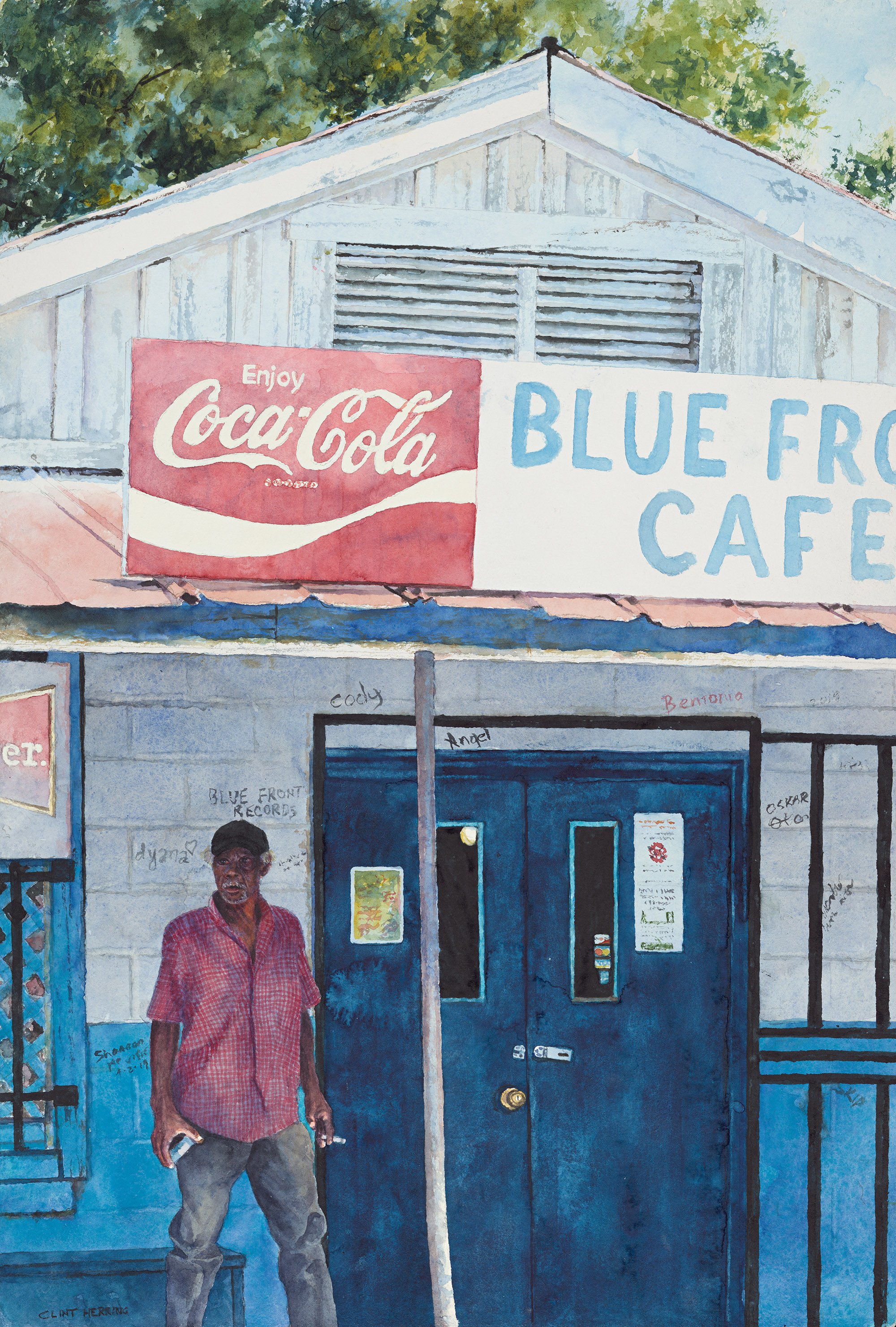 Blue Front Cafe, Bentonia, MS   