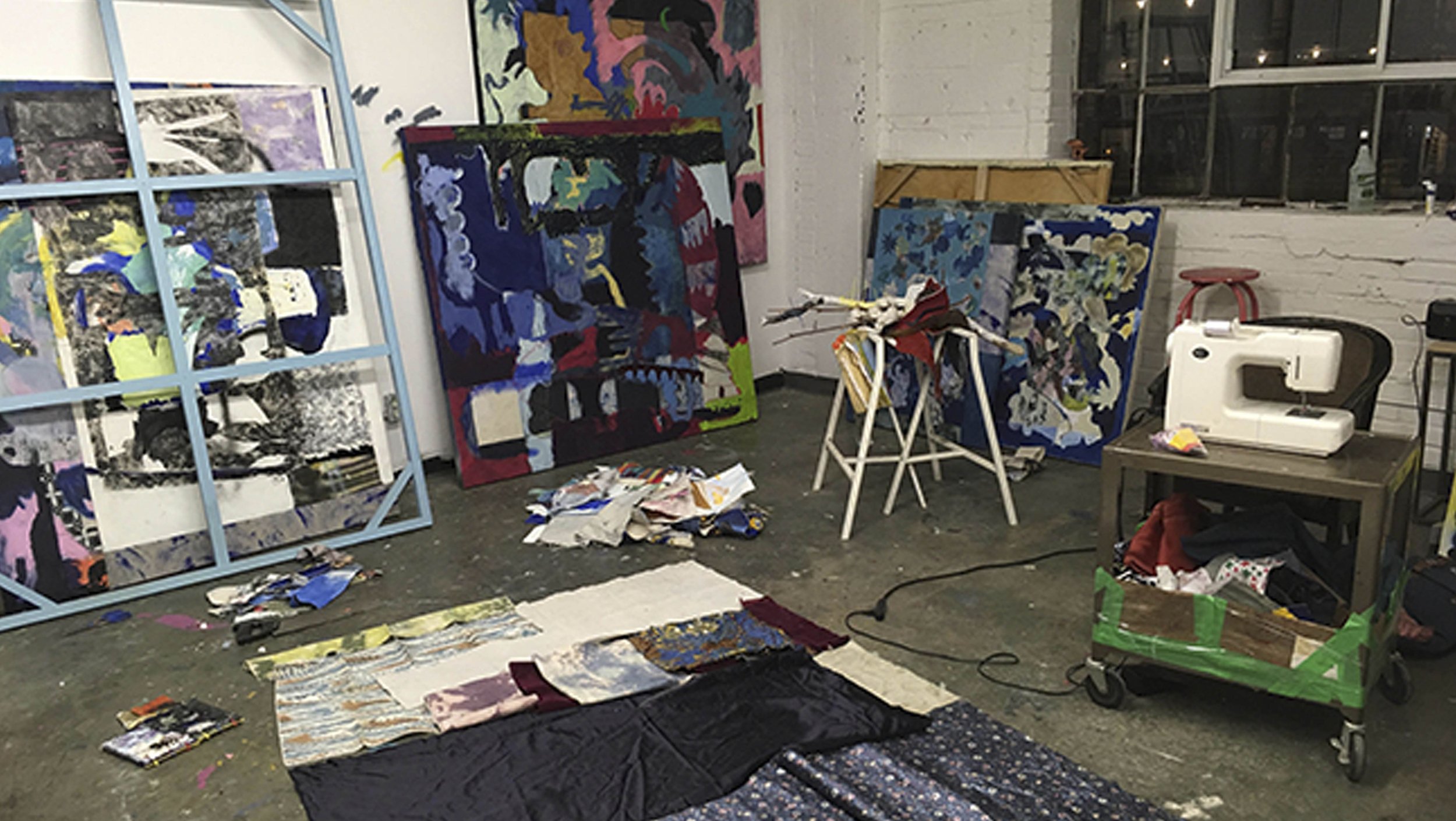 13MarleyJohnson,Studio, 2021, Painting&Assemblage.jpg