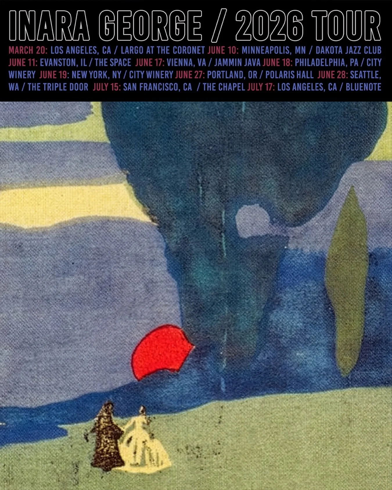 It was amazing to share the songs of Eliot Douglass and Philip Littell from the stage of @largolosangeles last Friday, and I can&rsquo;t wait to take those songs on the road this summer! Visit the link in my bio and find tickets to one of these shows