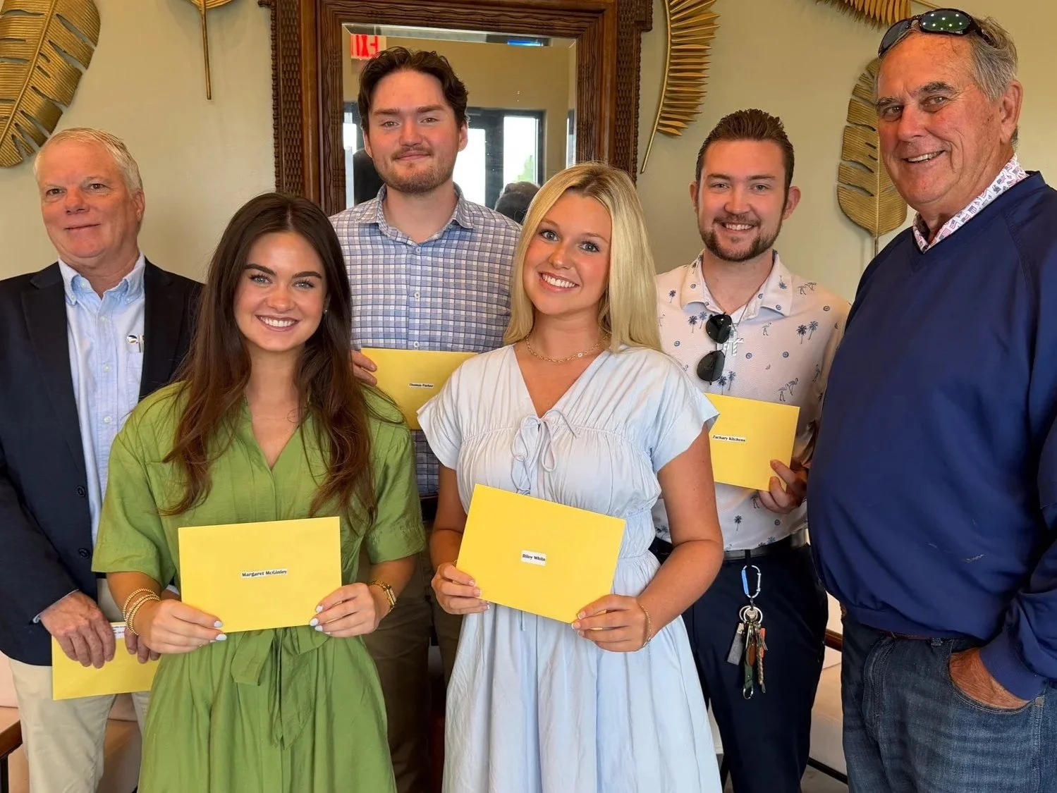 STC 2026 Scholarship Recipients awarded at our annual Golf Tournament in May 2025