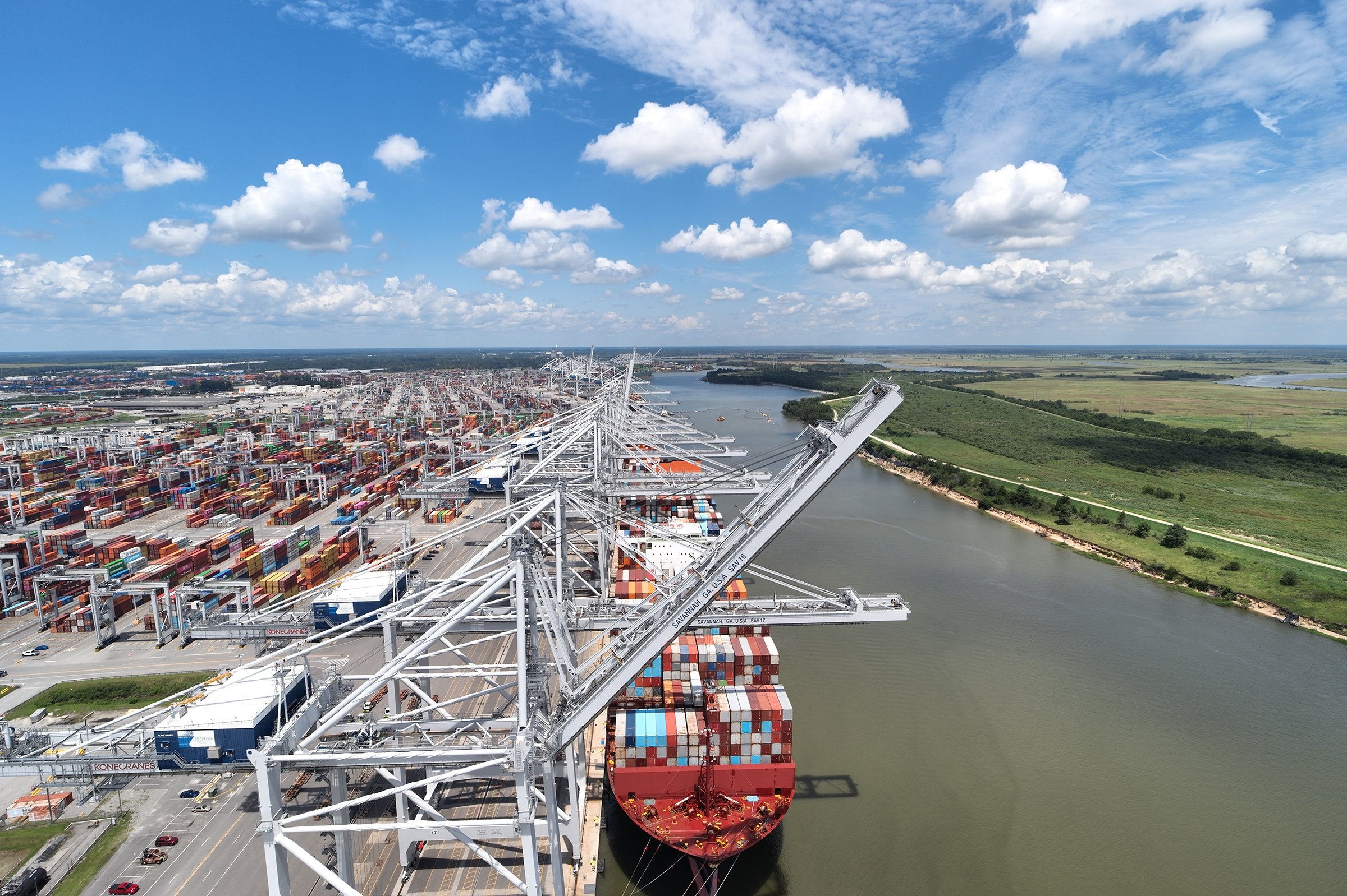Port of Savannah exports up 8 percent in July