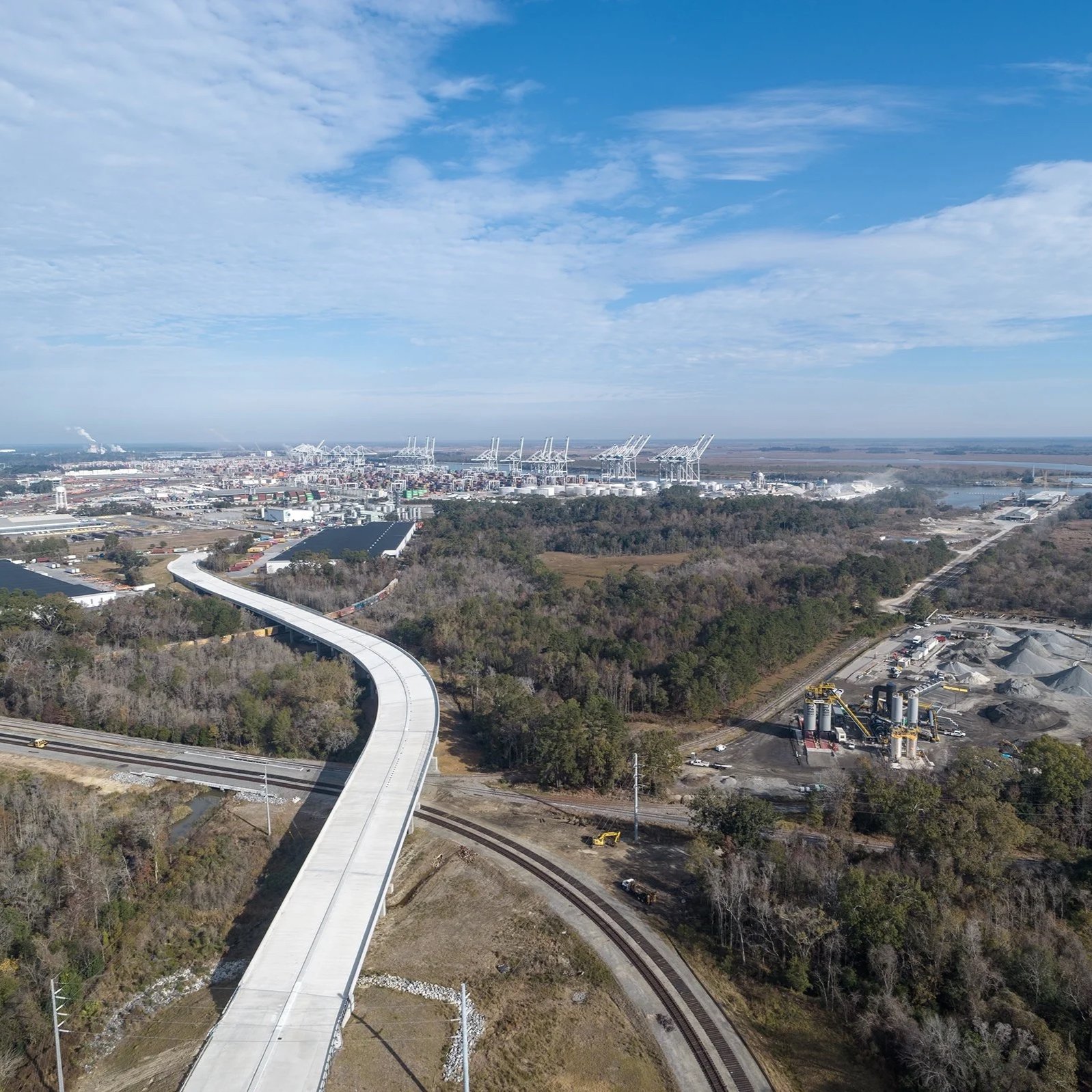 Brampton Road Connector Opens July 16, Improving Freight Access to the Port of Savannah