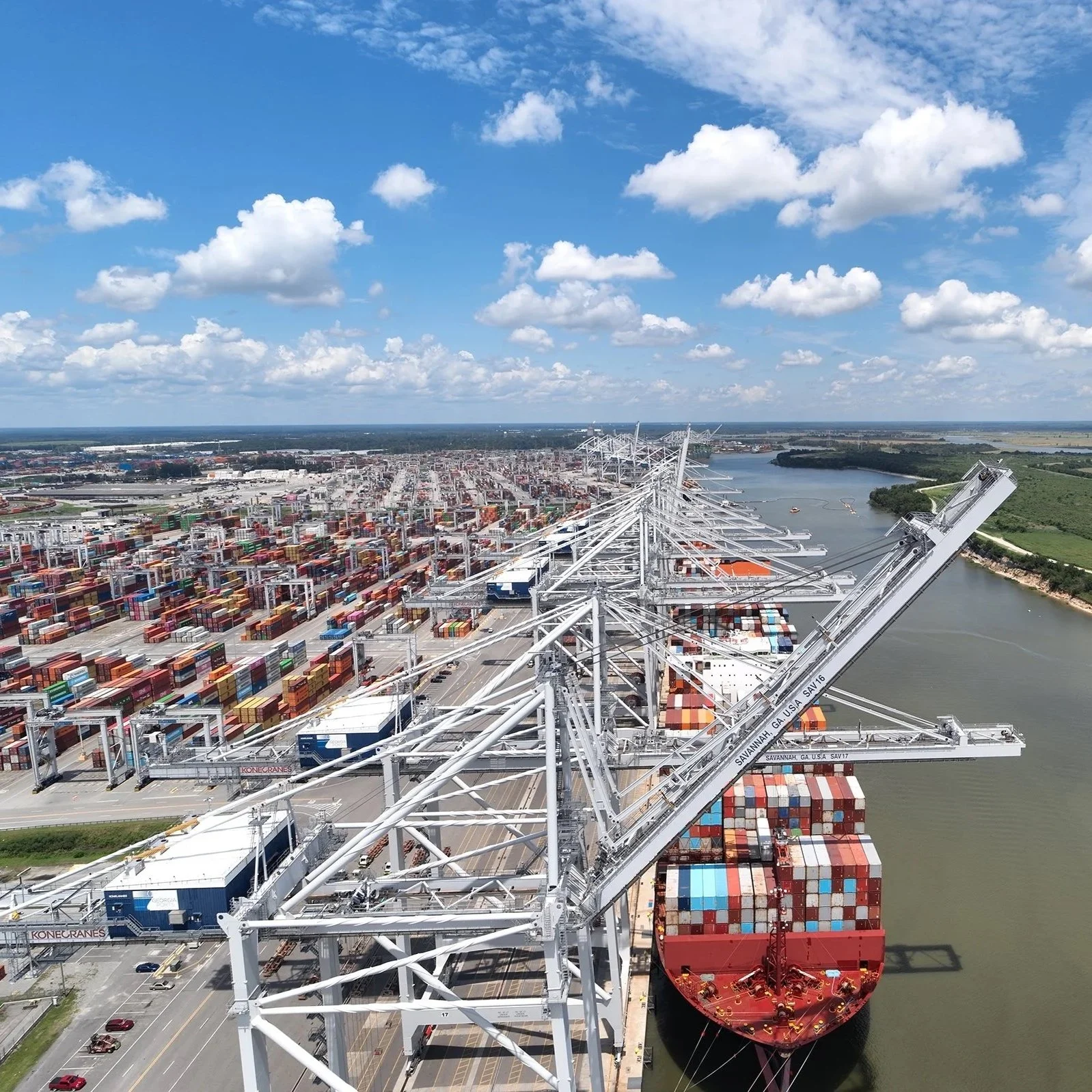 Port of Savannah exports up 8 percent in July