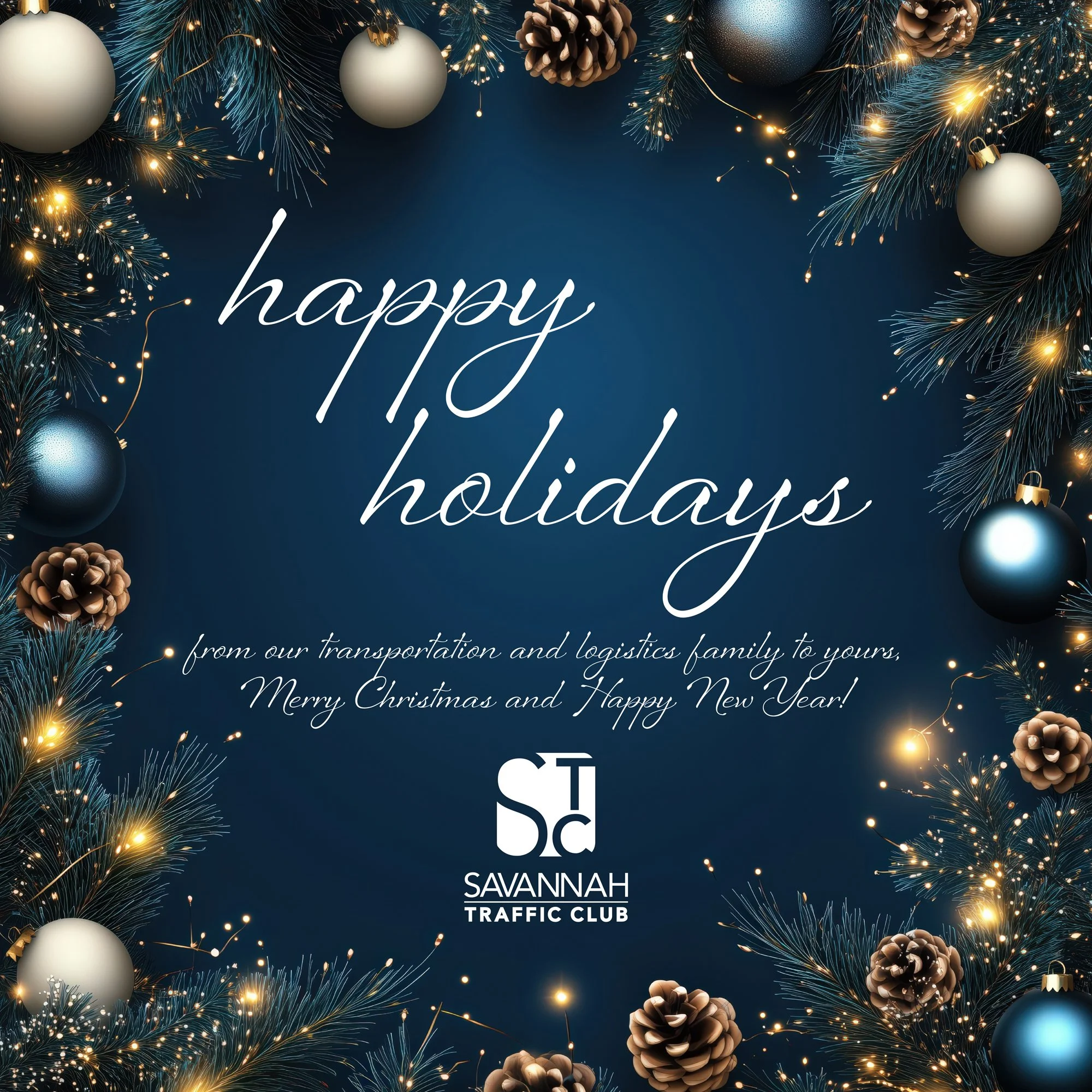 Happy Holidays from the Savannah Traffic Club