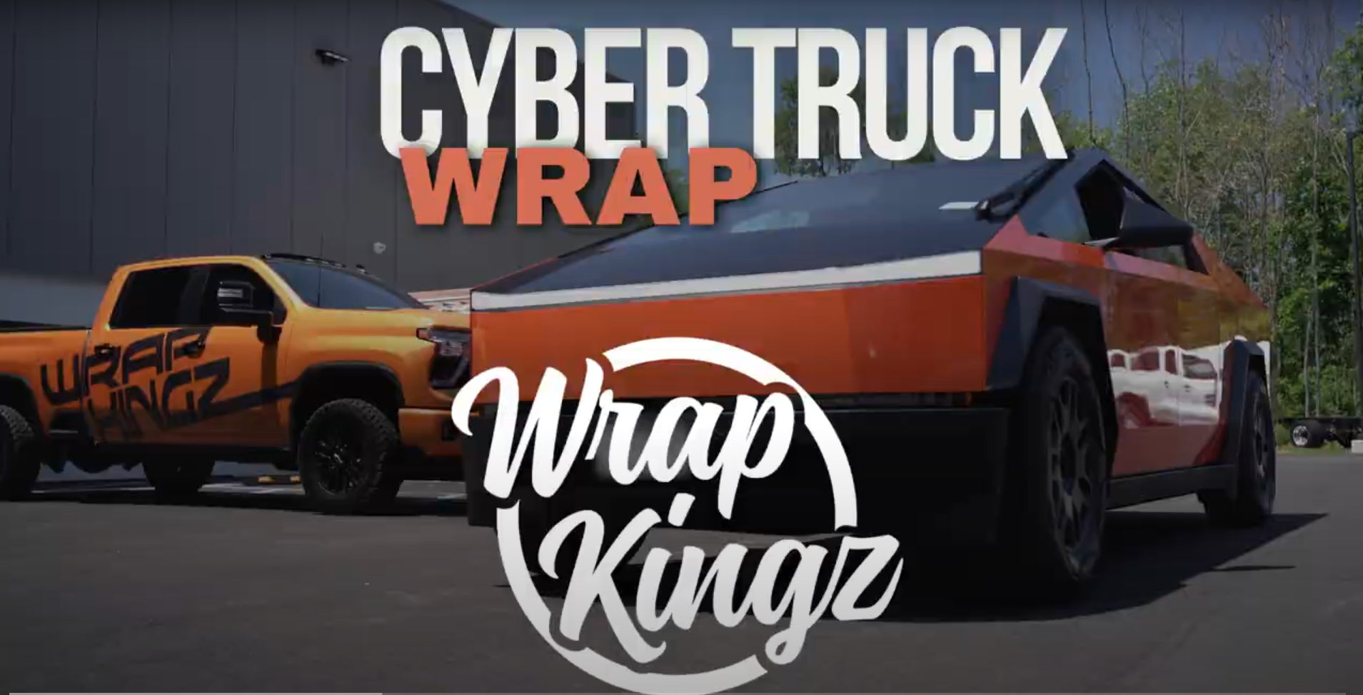 Cyber Truck Wrap