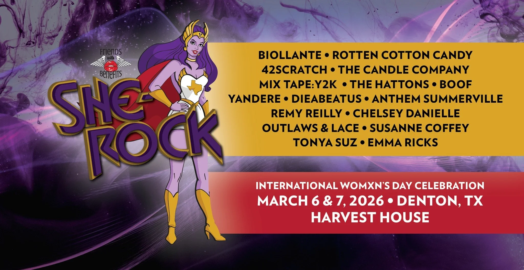 She rock 2026 image with logo