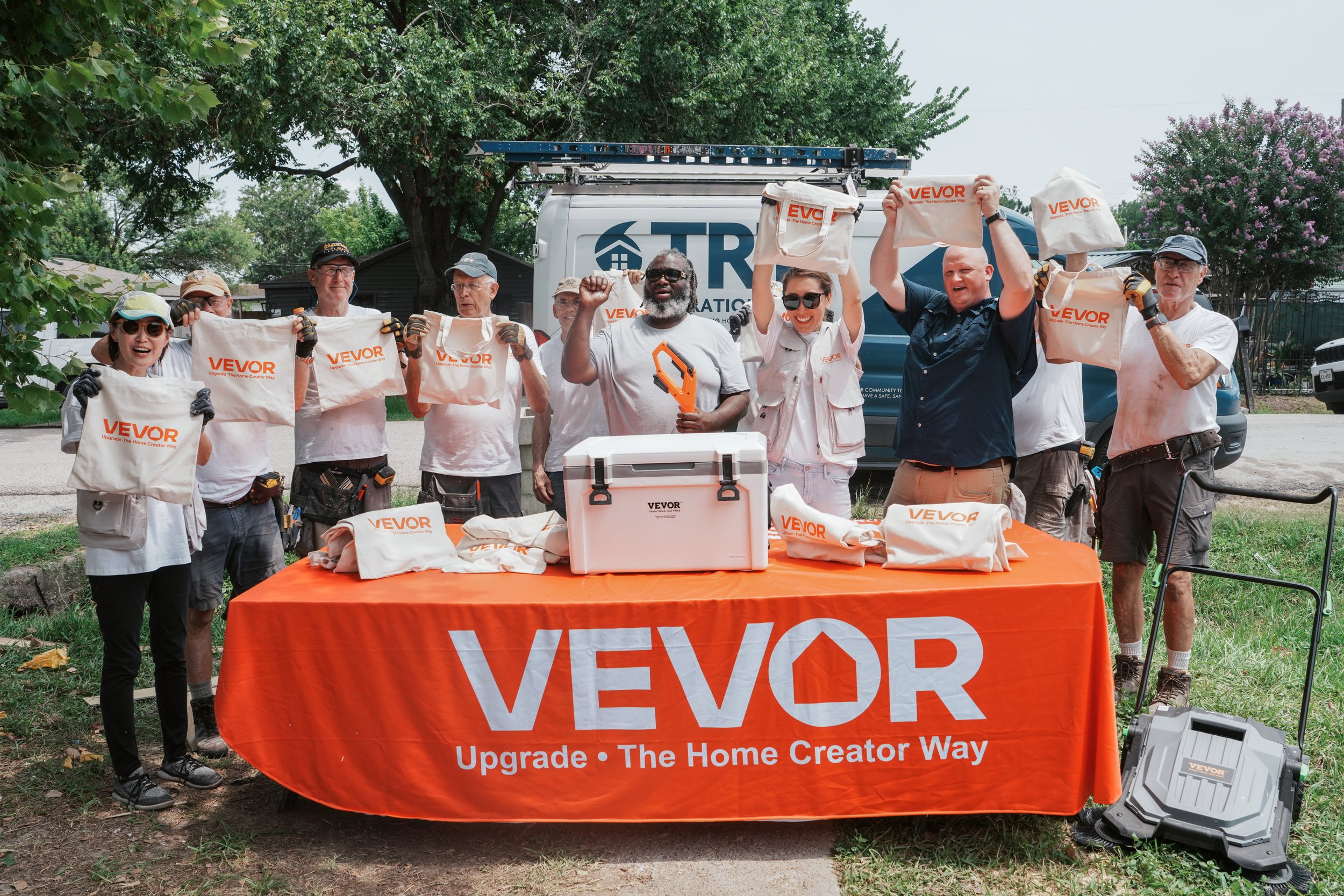 Building More Than Homes: The Restoration Team &amp; VEVOR Partner for Community Impact