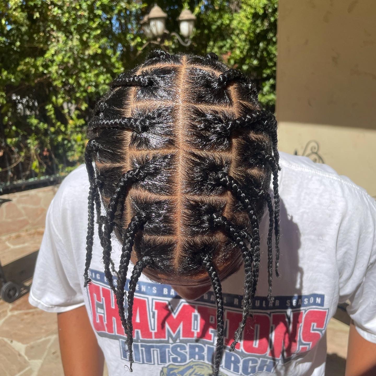 Trapp (braids on the top) — HOUSE OF BRAID