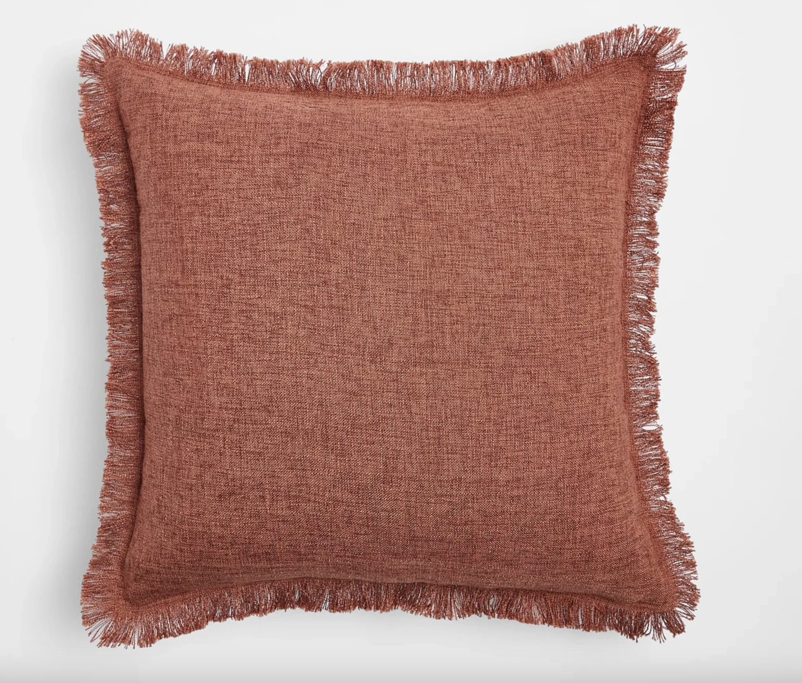 Burnt Orange Linen Cushions