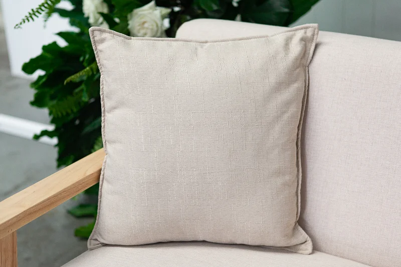 Cream Linen Cushion