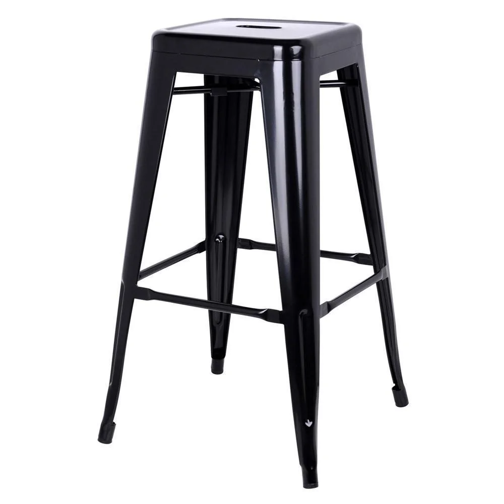 Industrial Black Stools