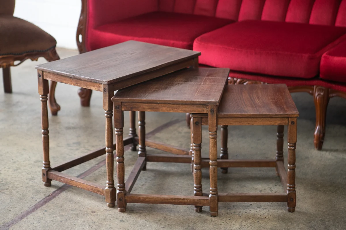 Rustic Nest Tables