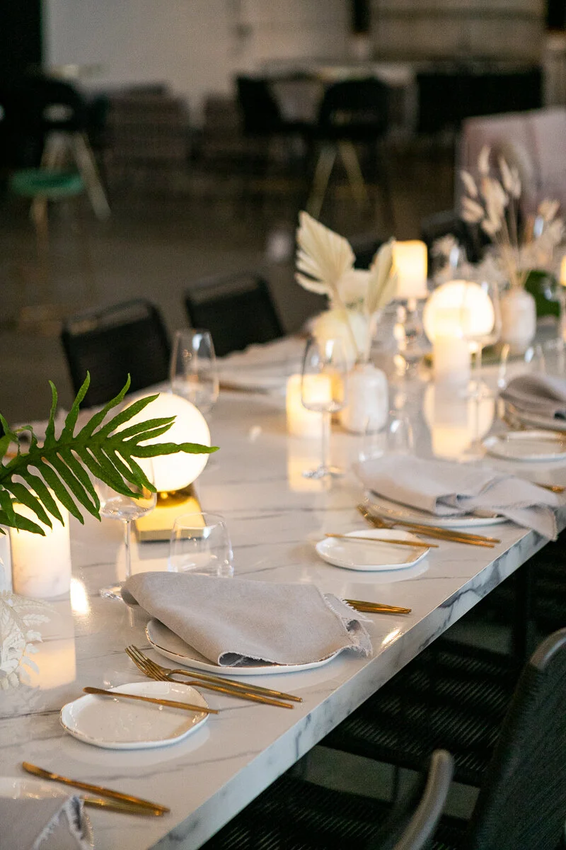 Dining table hire perth