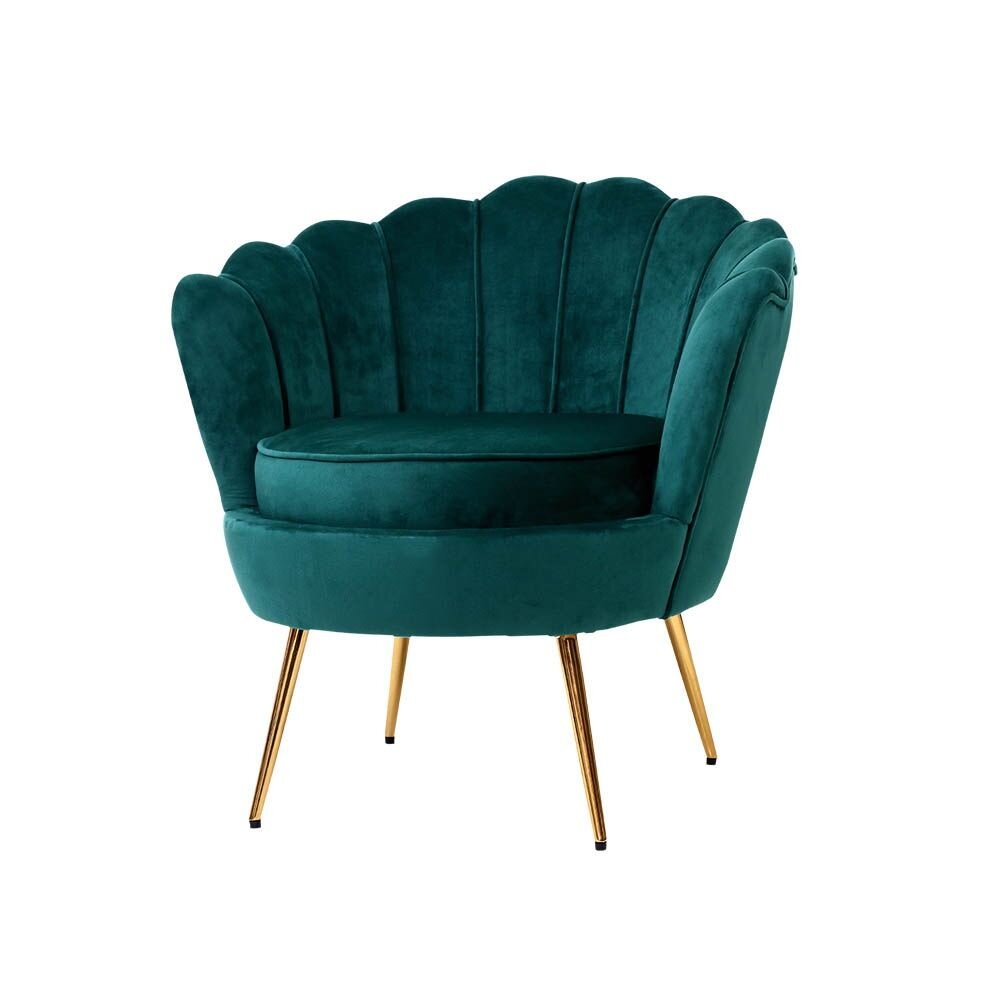 The Shelley Armchair - Emerald 