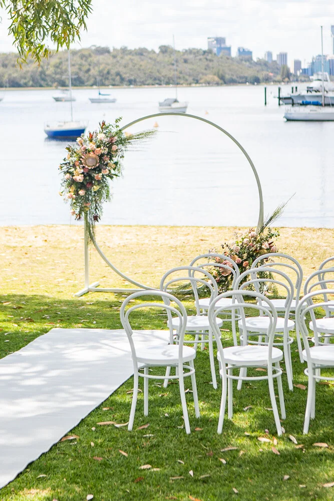 backdrop hire perth, arbour hire perth, arch hire perth