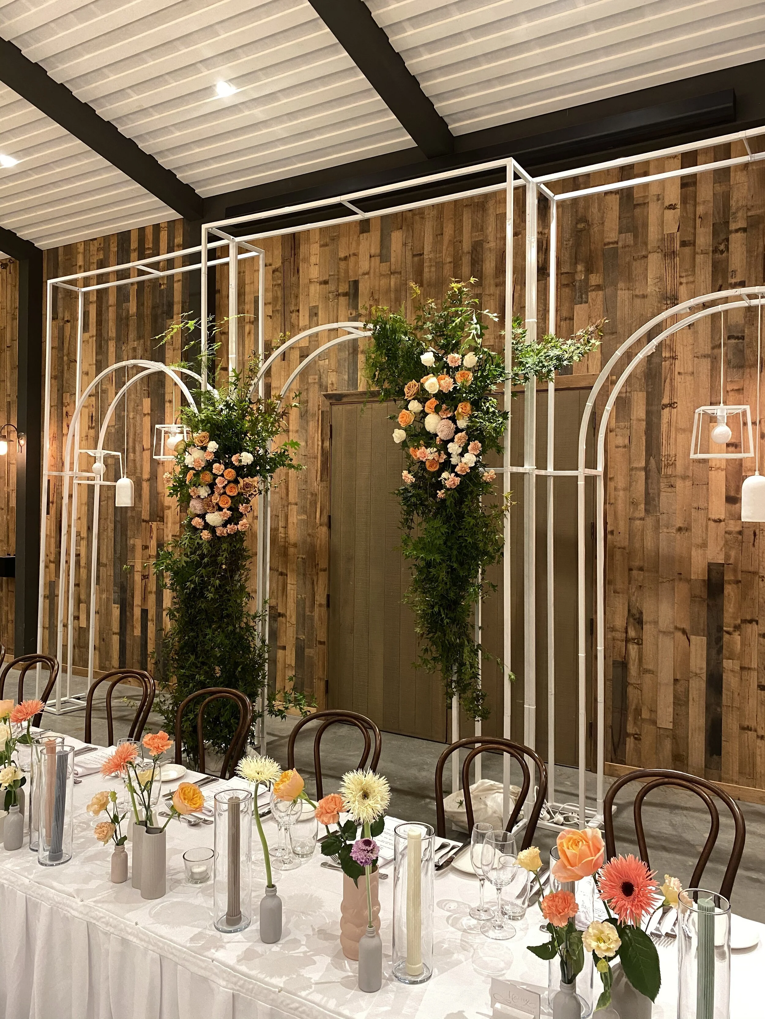 backdrop hire perth, arbour hire perth, arch hire perth