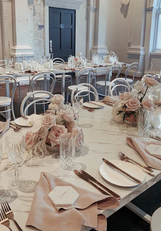 Dining table hire perth