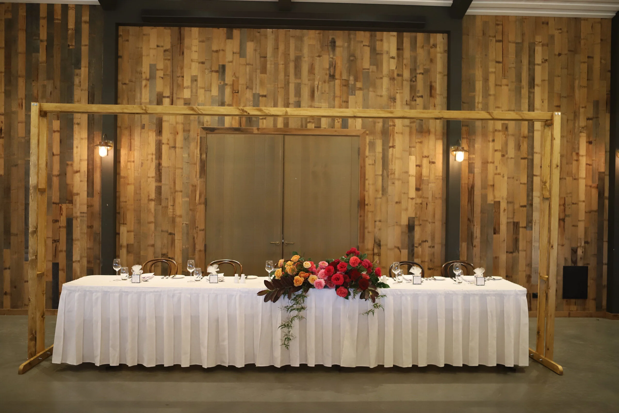 backdrop hire perth, arbour hire perth, arch hire perth