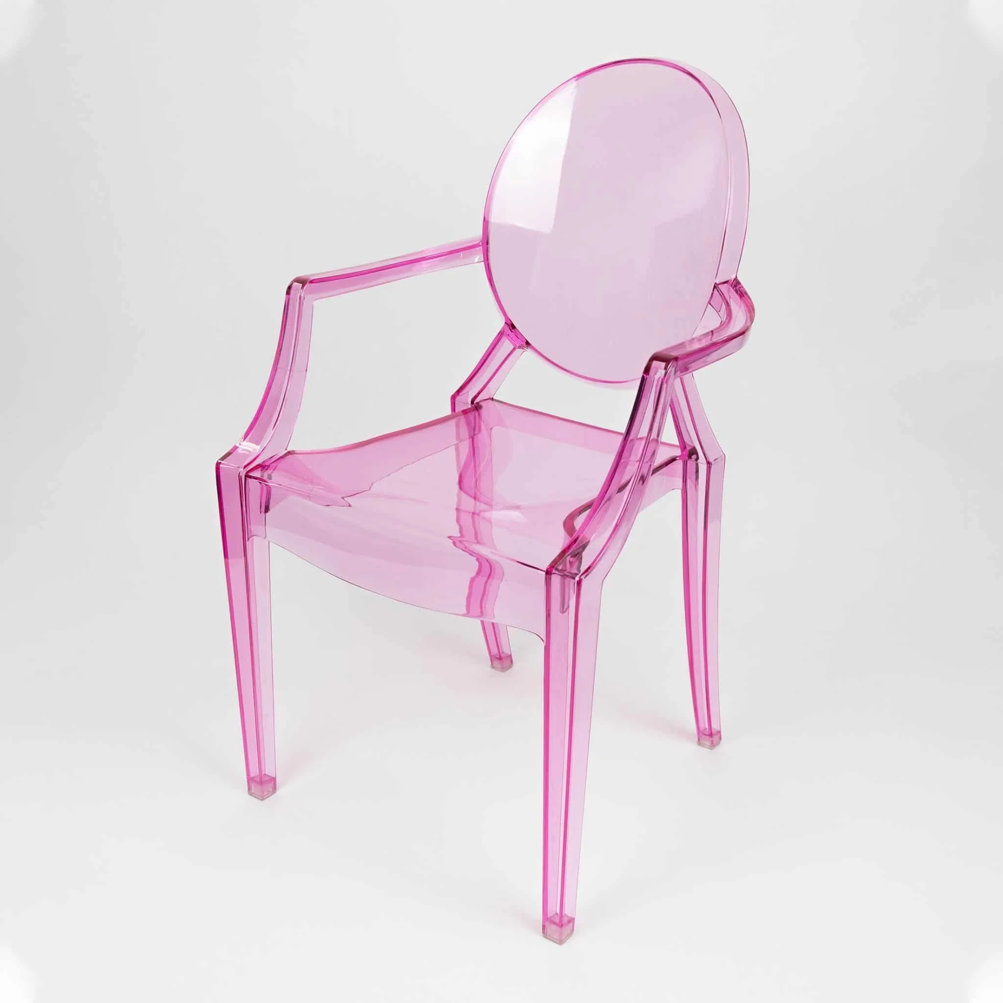 Pink Child's Ghost Chair