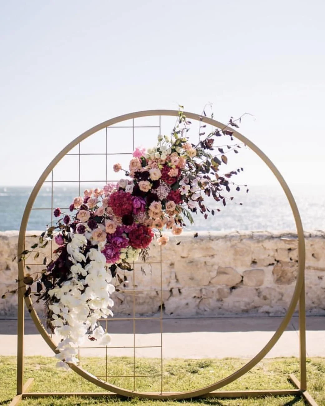 backdrop hire perth, arbour hire perth, arch hire perth
