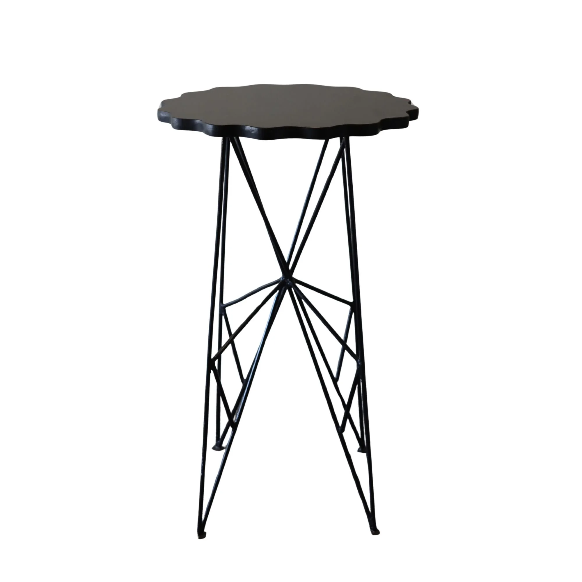 Black Maisey High Bar - Black Curved