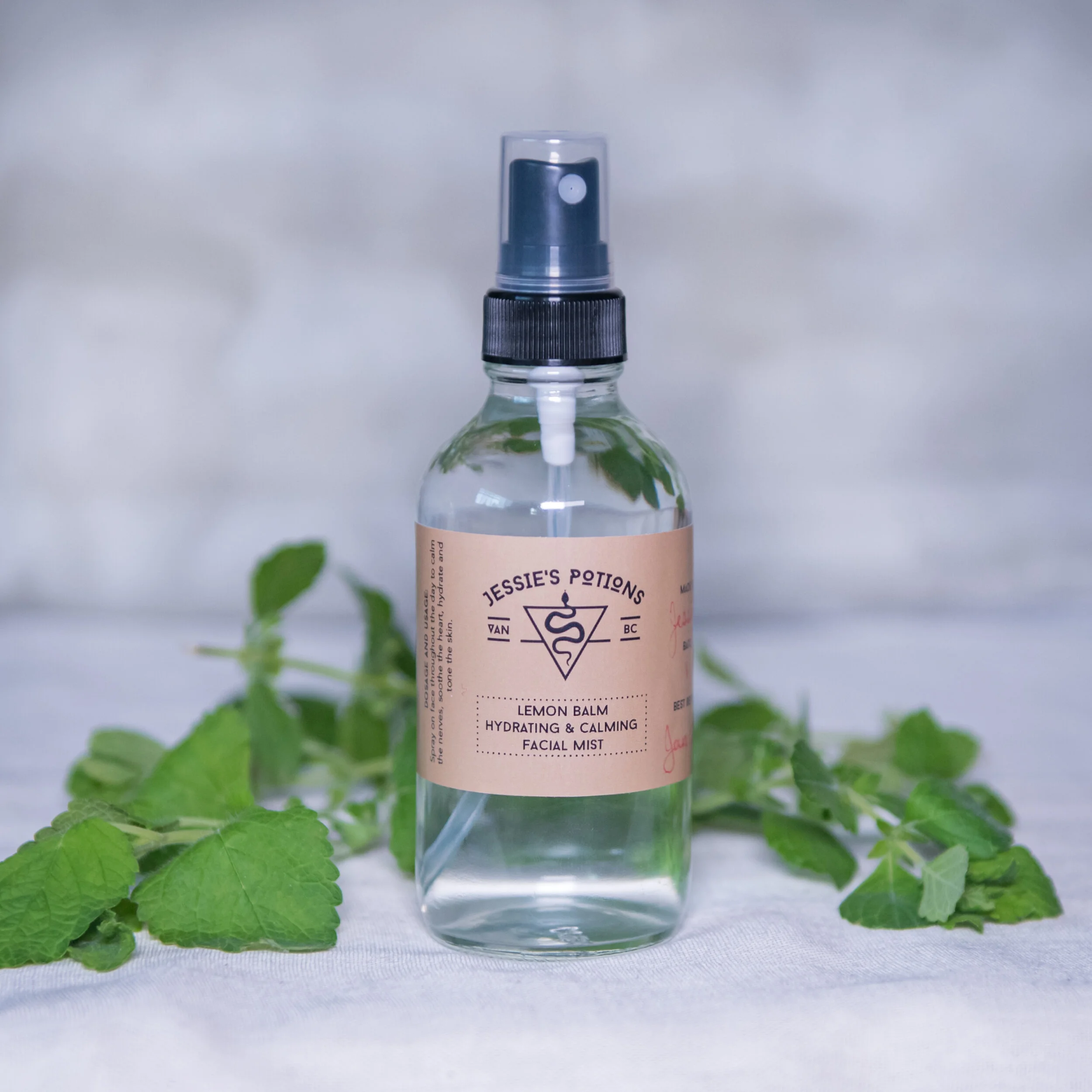 Lemon balm Hydrating and Calming Facial Mist