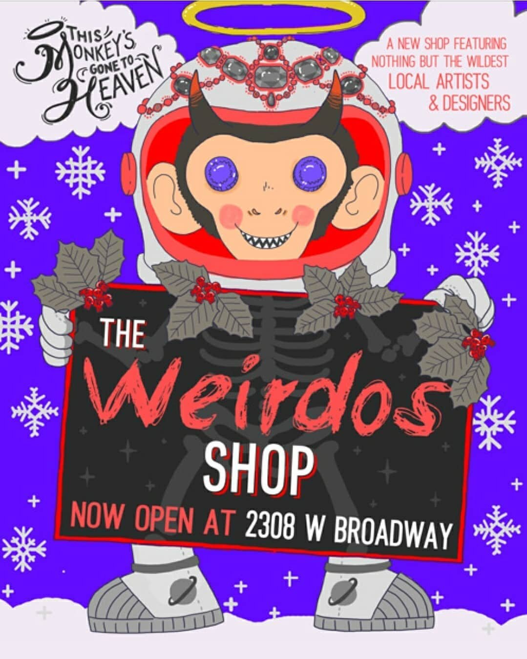 If you are looking for potions, most of my stock can be found in Kitsilano at the @weirdosmarket until Dec 24.

This fabulous pop-up shop has curated over 30 local weirdo artist's creations.

Support local. Support weird. ❤
