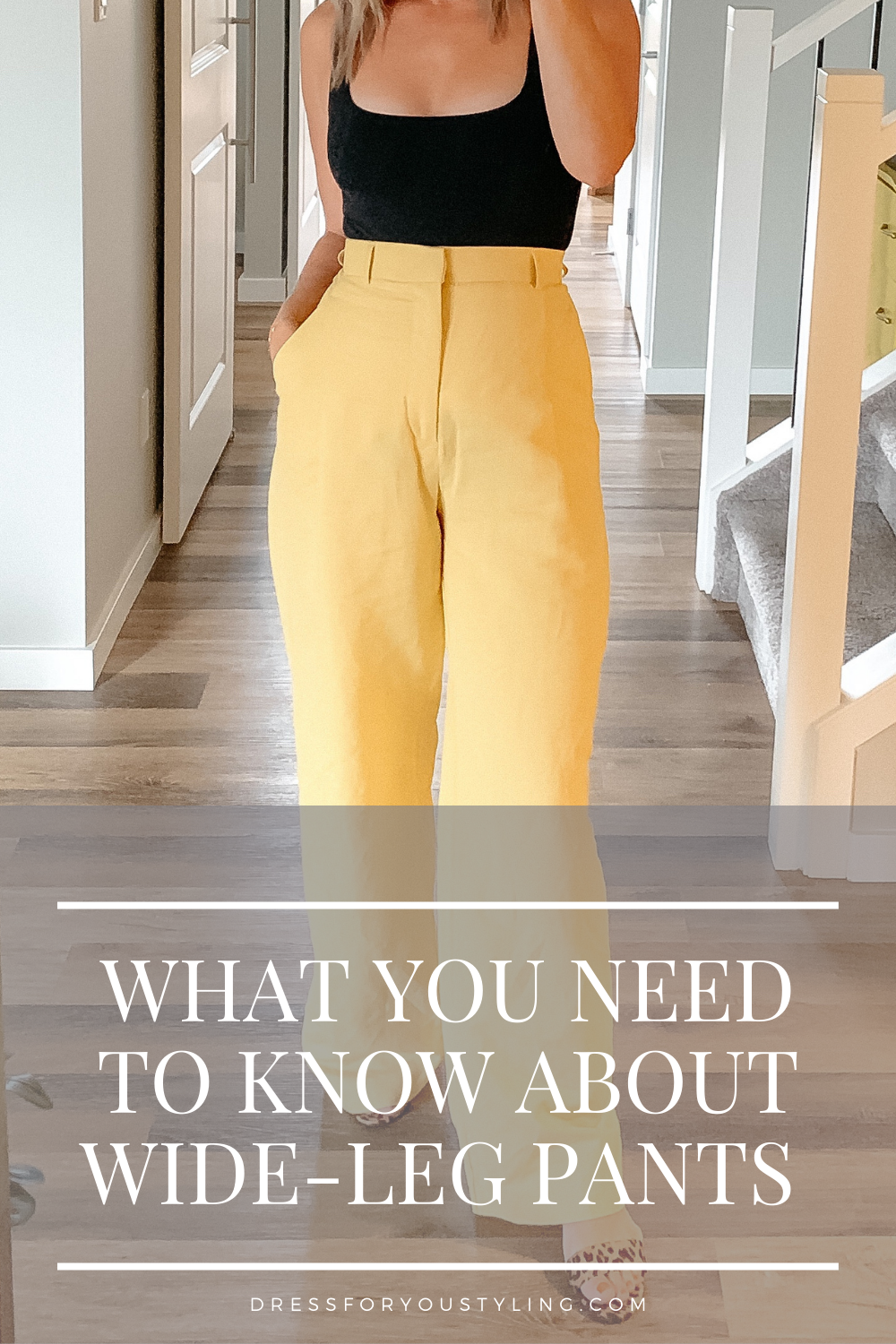 HOW TO WEAR WIDE-LEG TROUSERS
