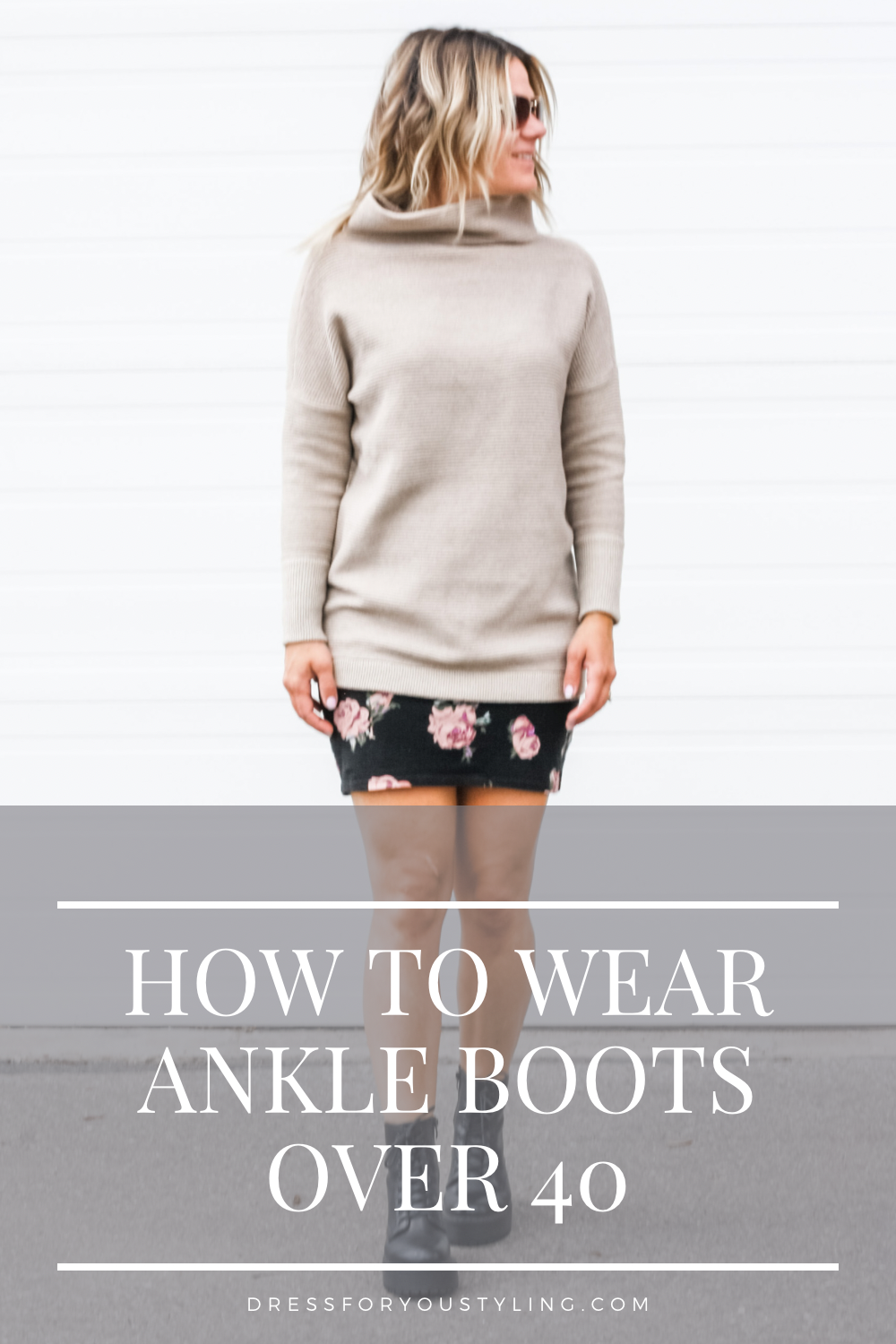 How To Wear Ankle Boots Over 40