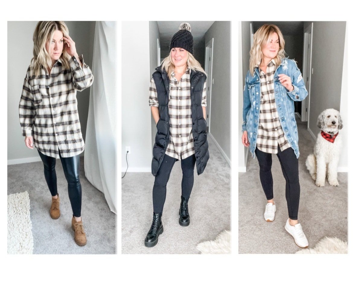 HOW TO STYLE FLANNEL CASUALLY