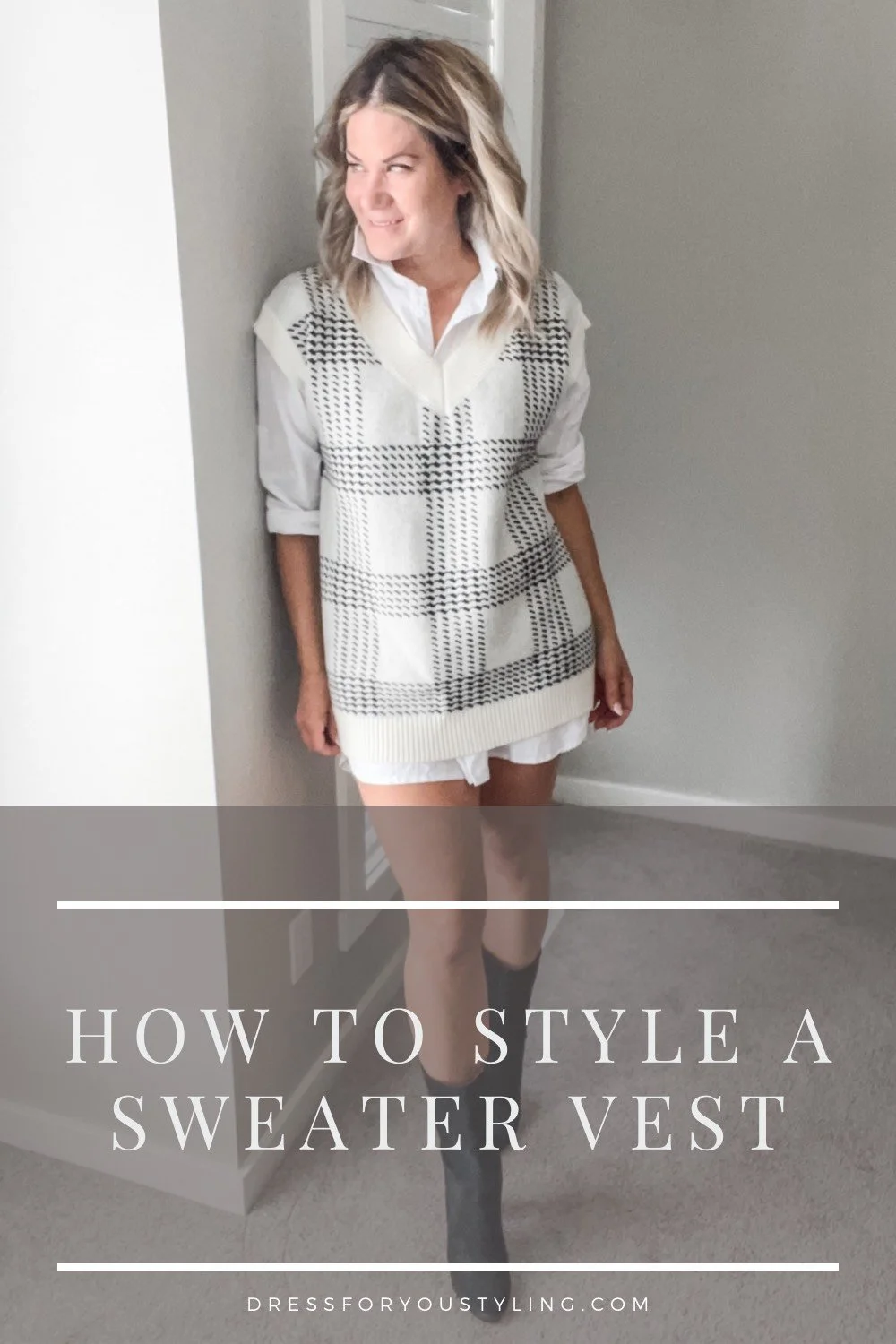 How To Style A Sweater Vest