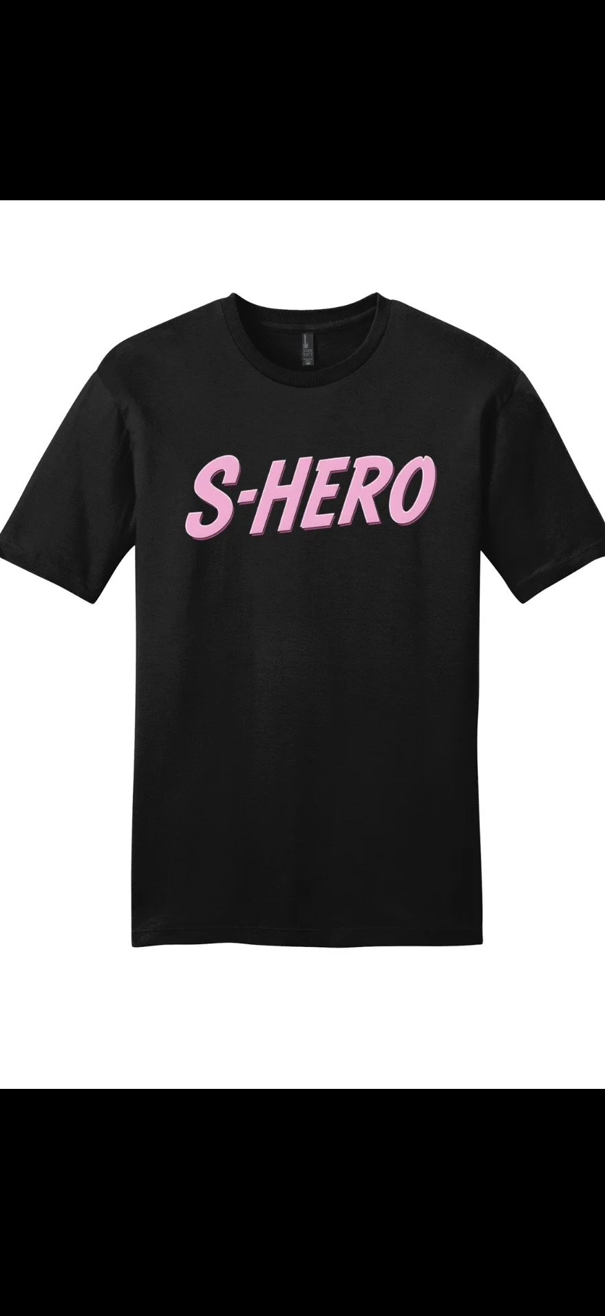 S-Hero black tee