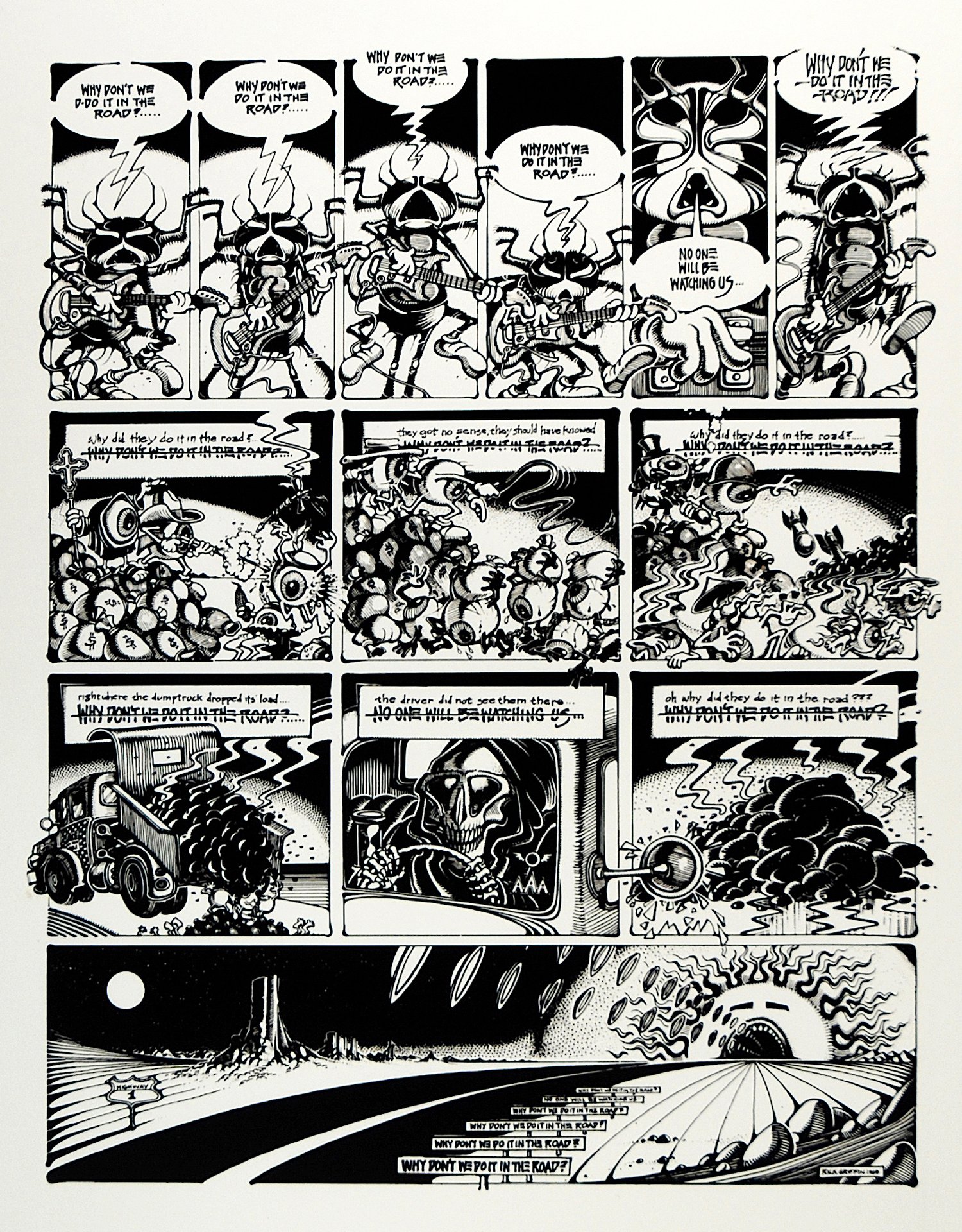 Rick Griffith Design Examples Rick Griffin - Comic Art — Rick Griffin Designs