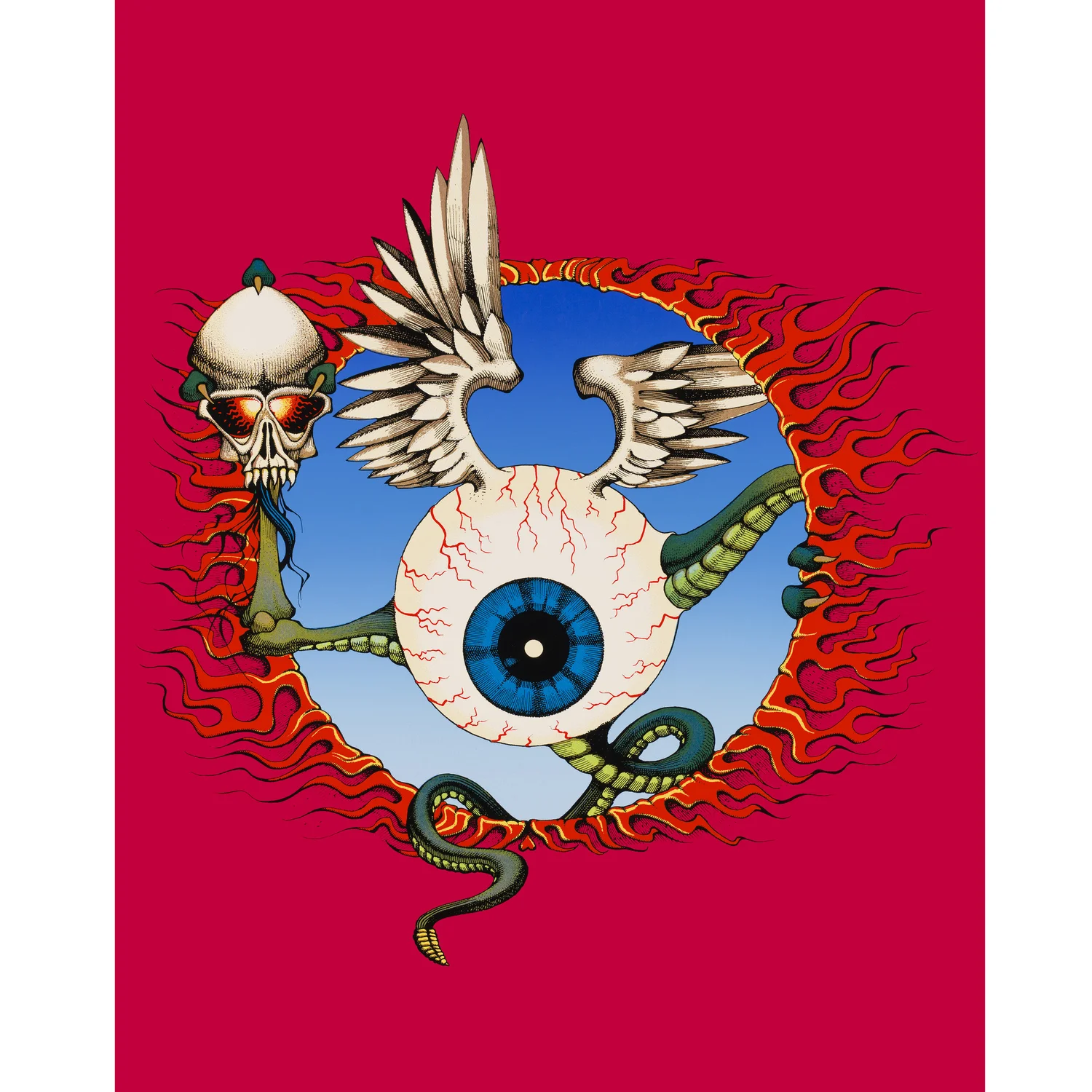 The Flying Eyeball Fine Art Prints — Rick Griffin Designs