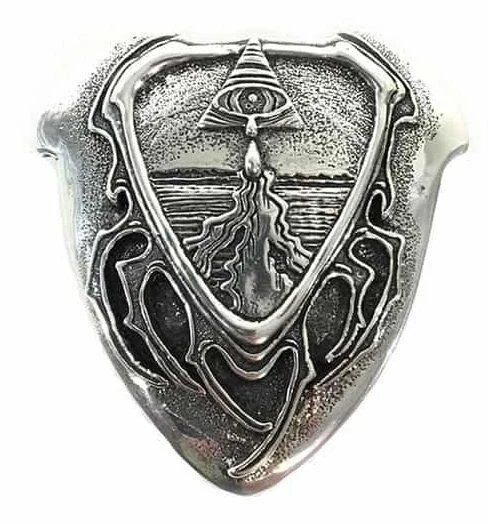 Rick Griffin x Smokovich Designs Silver Buckle — Rick  display picture 1