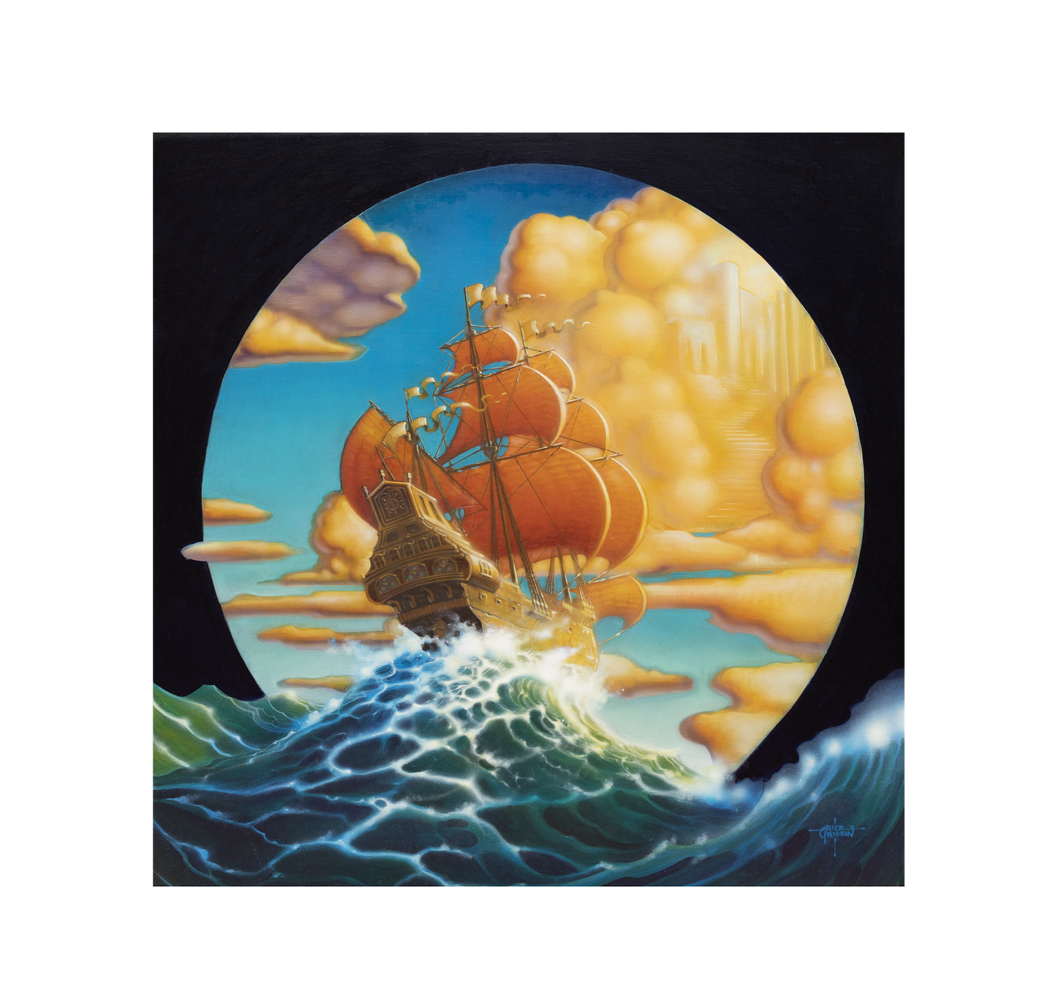 全米著名イラストレーター サノカズヒコ 天使の彫刻 版画 Kaigai Saishin 版画 Firstclassaruba Com