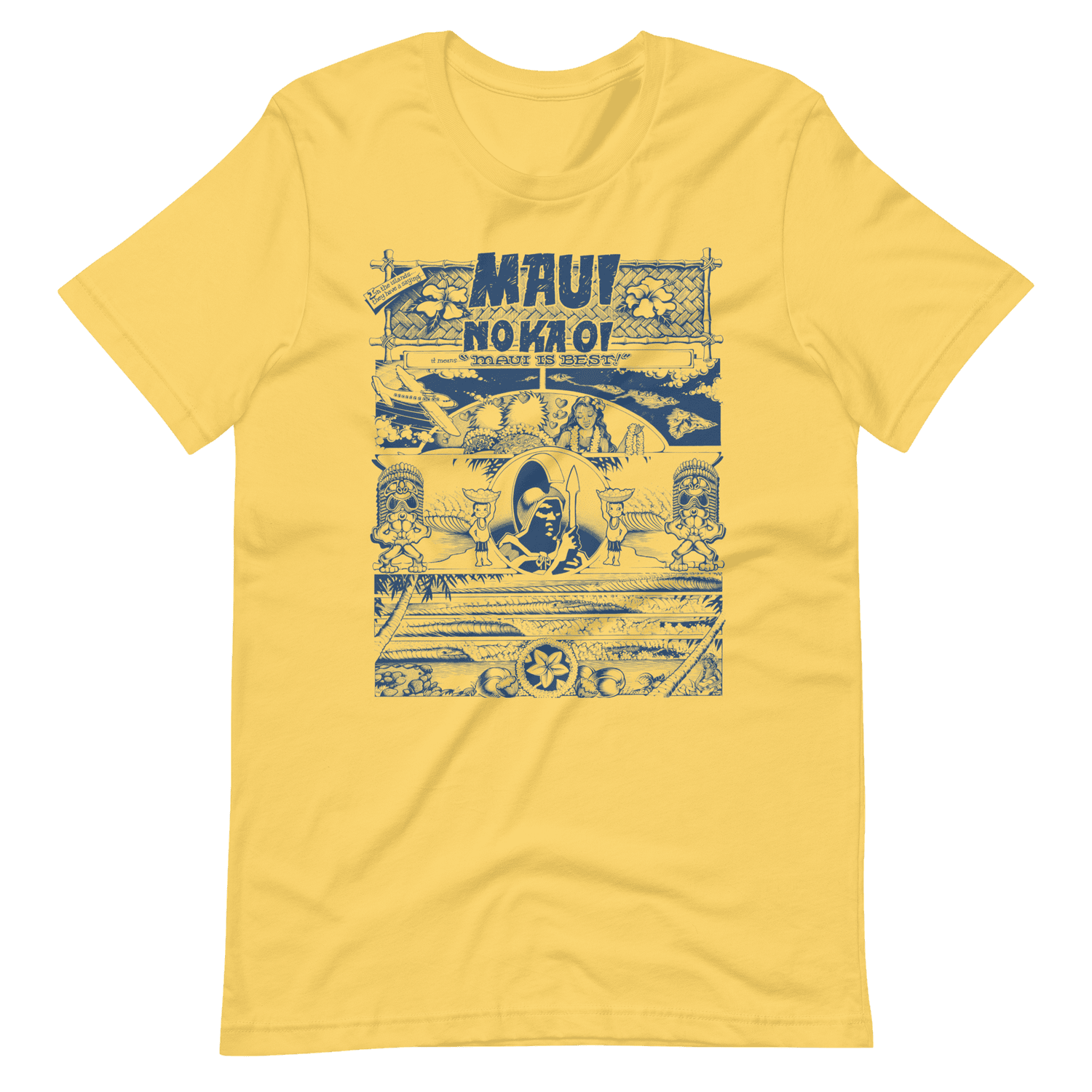 Rick Griffin Maui No Ka Oi T Shirt — Rick Griffin Designs